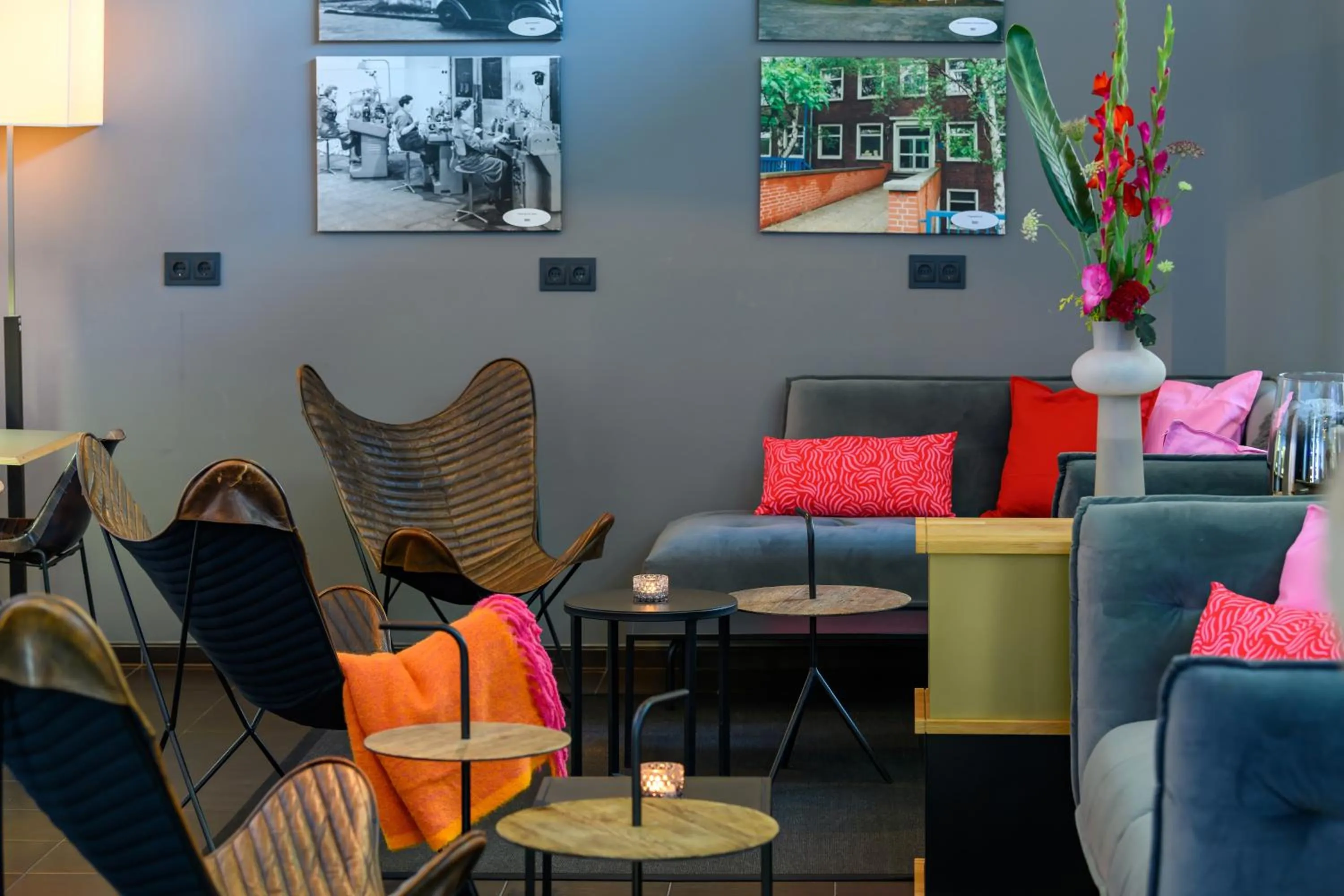 Lobby or reception in SleepinRoomz Boutique Hotel