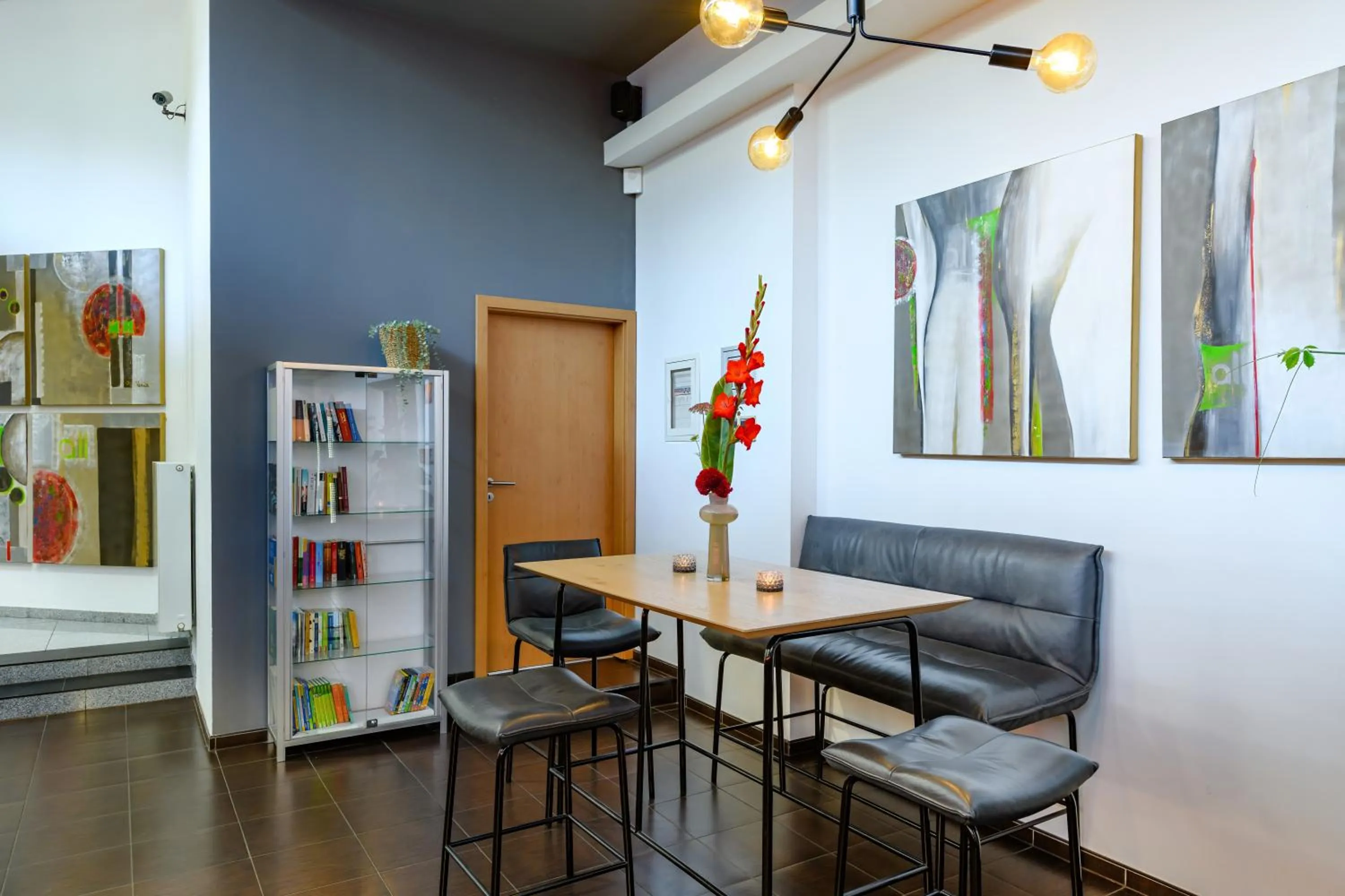 Lobby or reception in SleepinRoomz Boutique Hotel