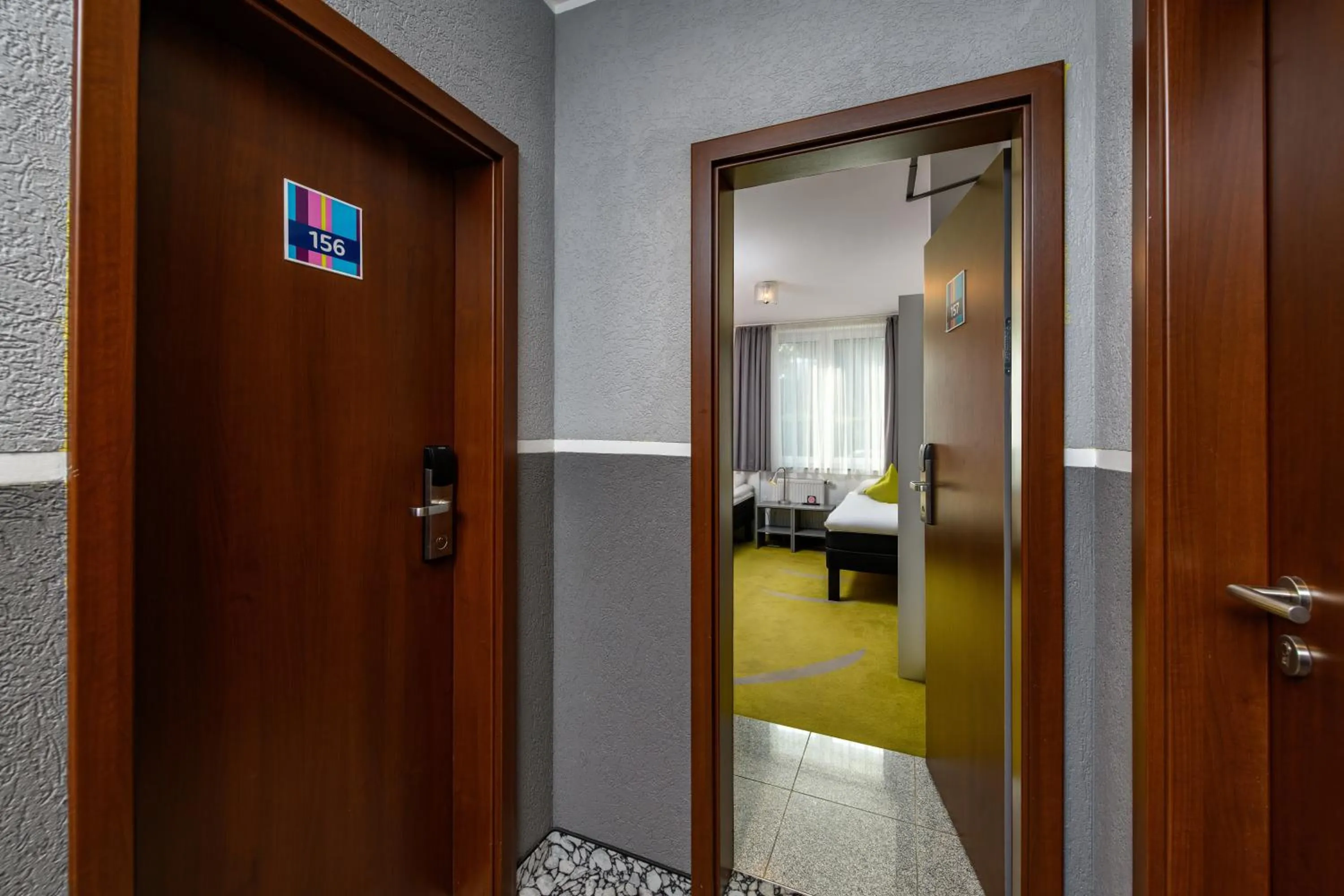 Bed in SleepinRoomz Boutique Hotel