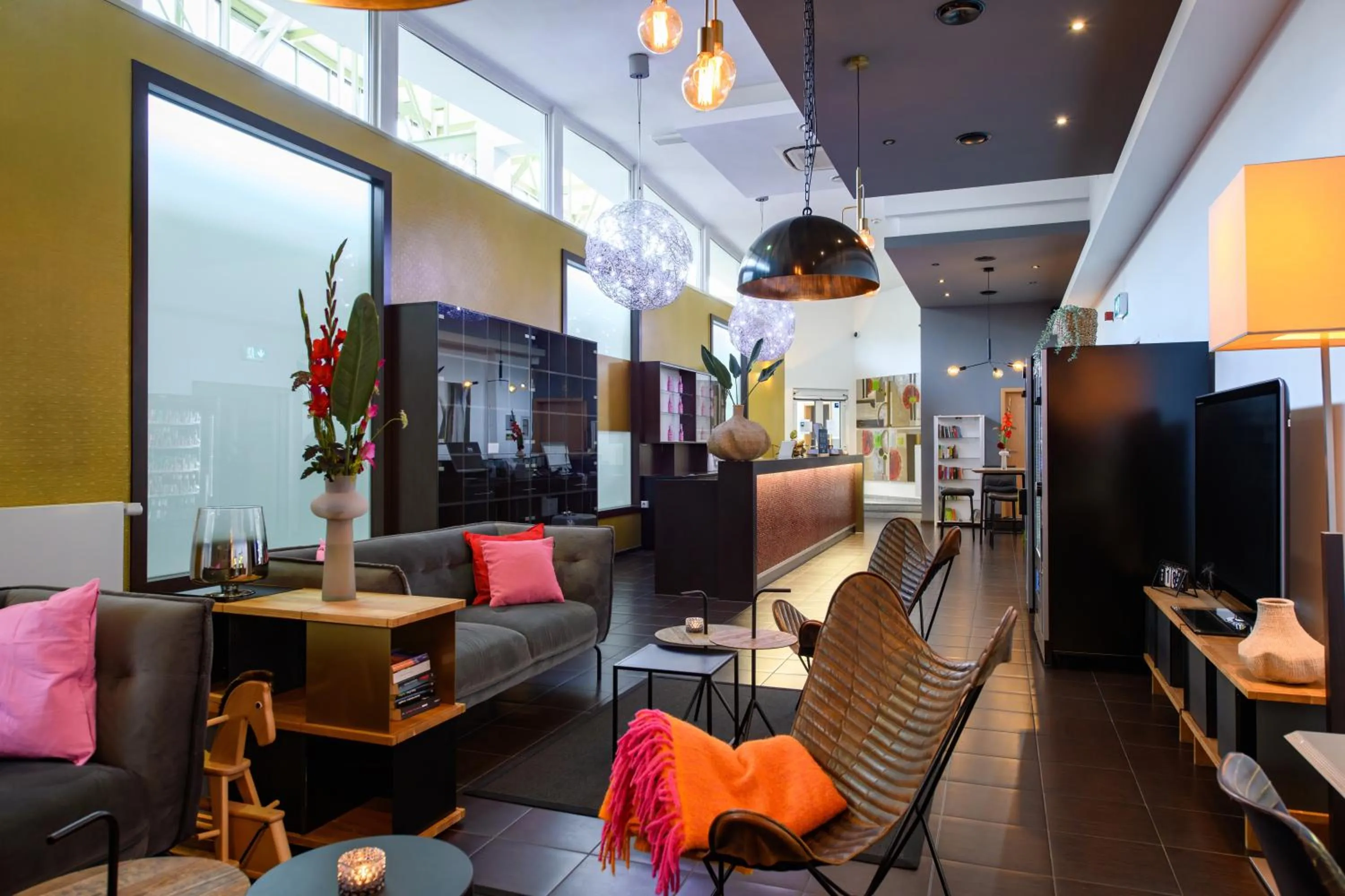 Lobby or reception in SleepinRoomz Boutique Hotel