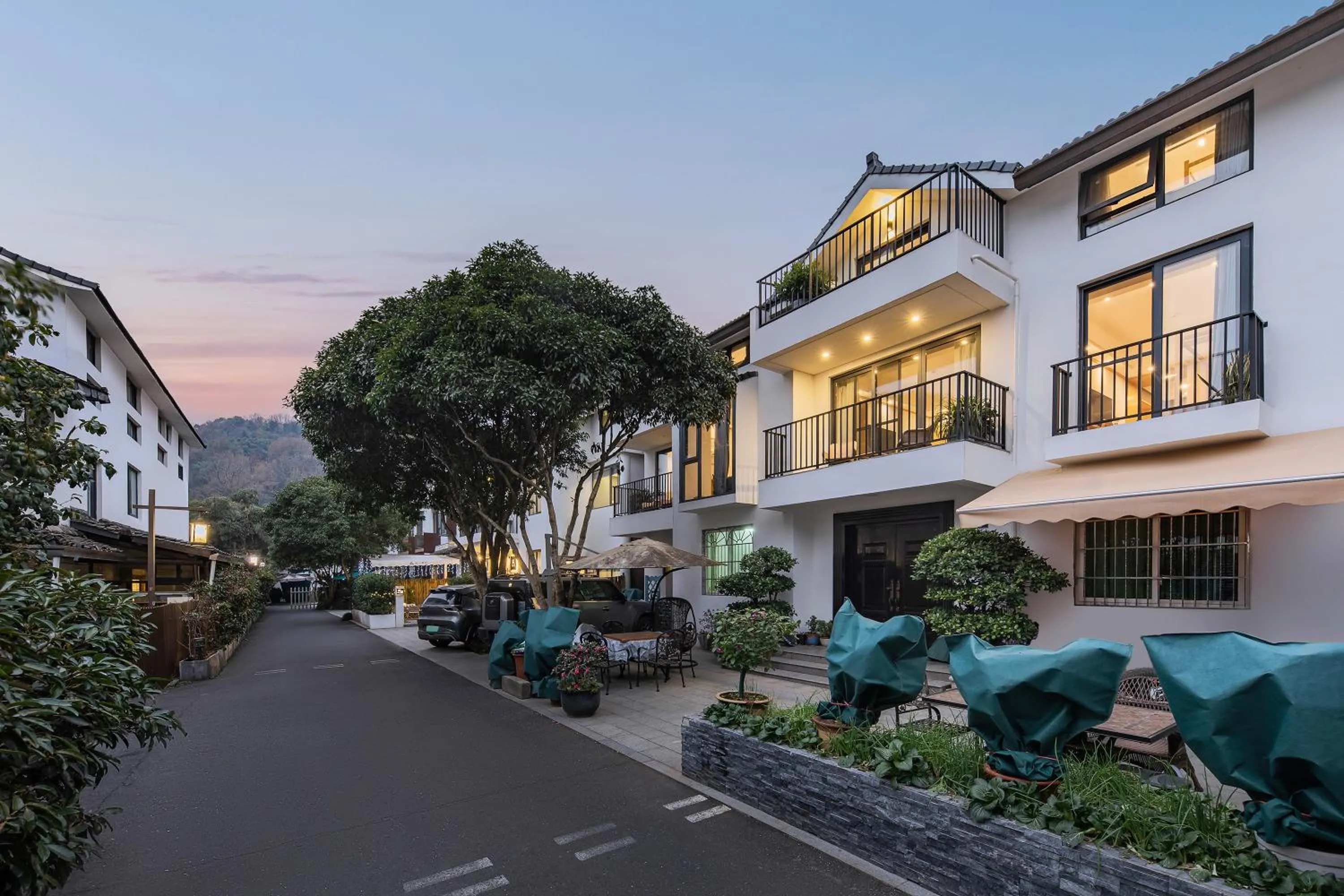 Property building in T innn - West Lake - Yueshang Yunshe Homestay - Hangzhou Taiziwan Park Branch