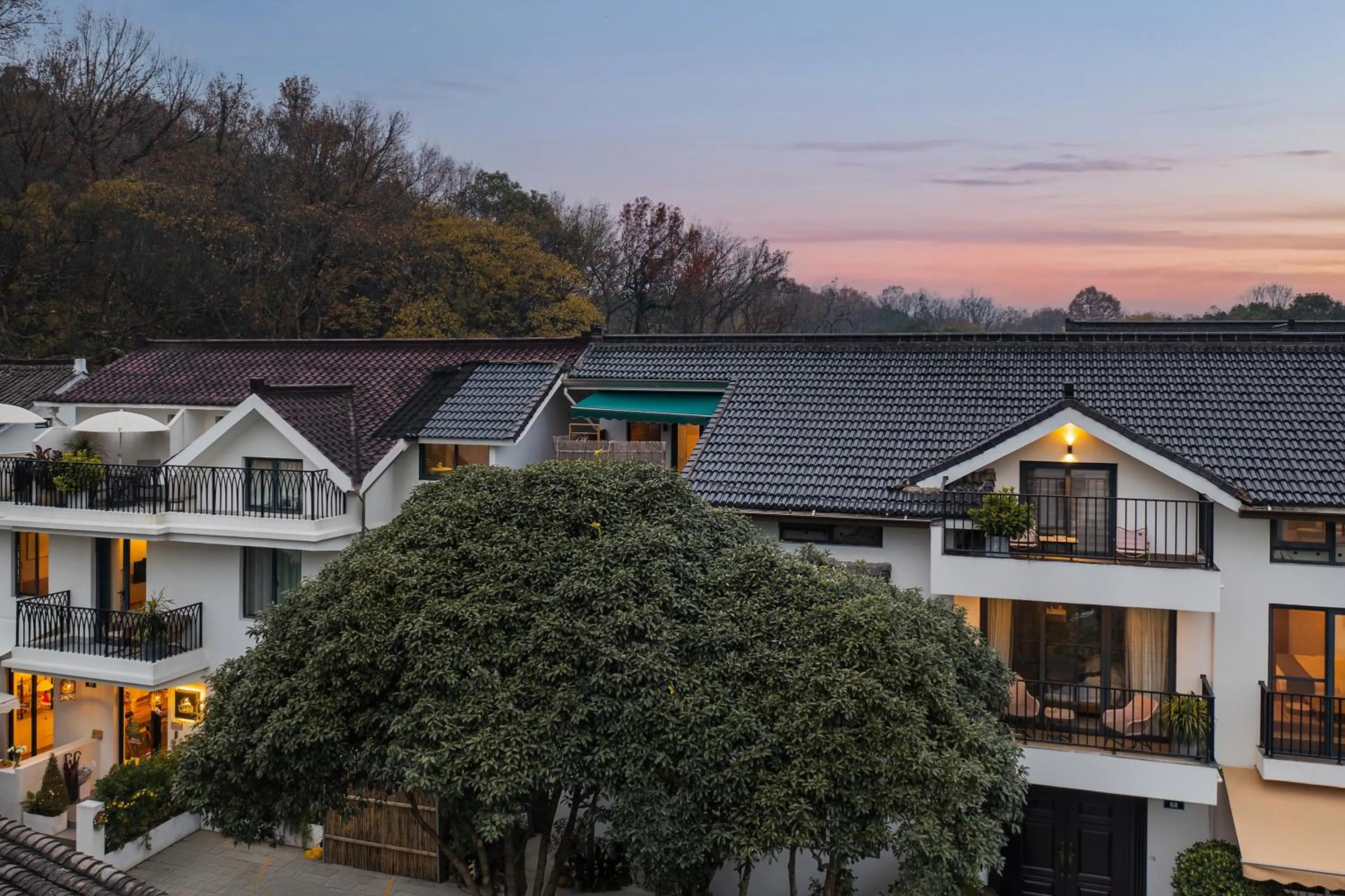 Property building in T innn - West Lake - Yueshang Yunshe Homestay - Hangzhou Taiziwan Park Branch