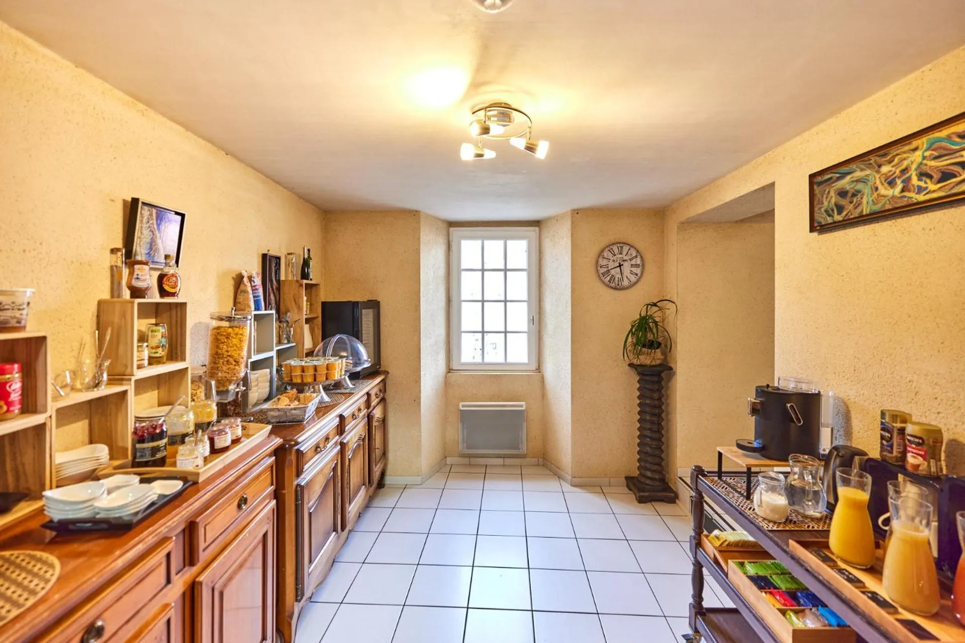 Breakfast in Hôtel Les Deux Magots