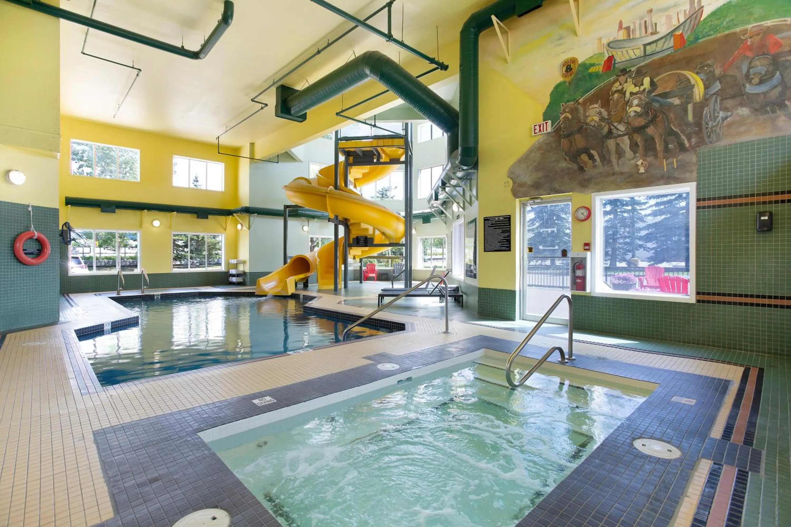 Hot Tub in Super 8 by Wyndham Calgary Shawnessy Area