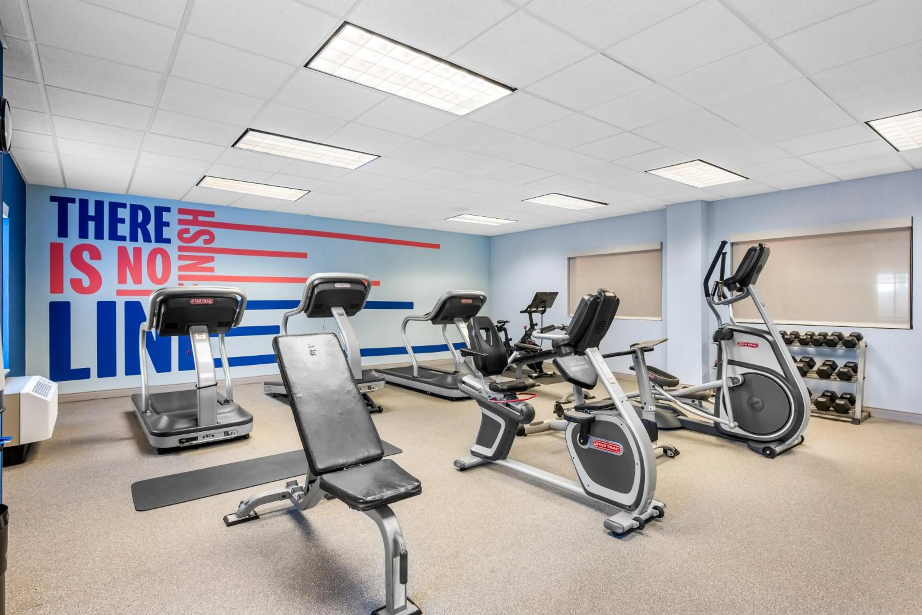 Fitness centre/facilities in Hampton Inn - Monticello