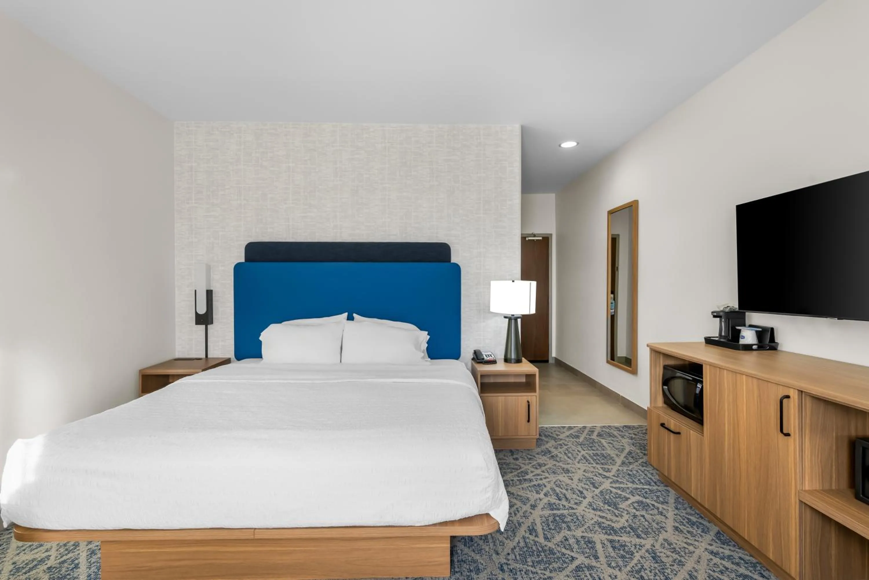 Bed in Hampton Inn - Monticello