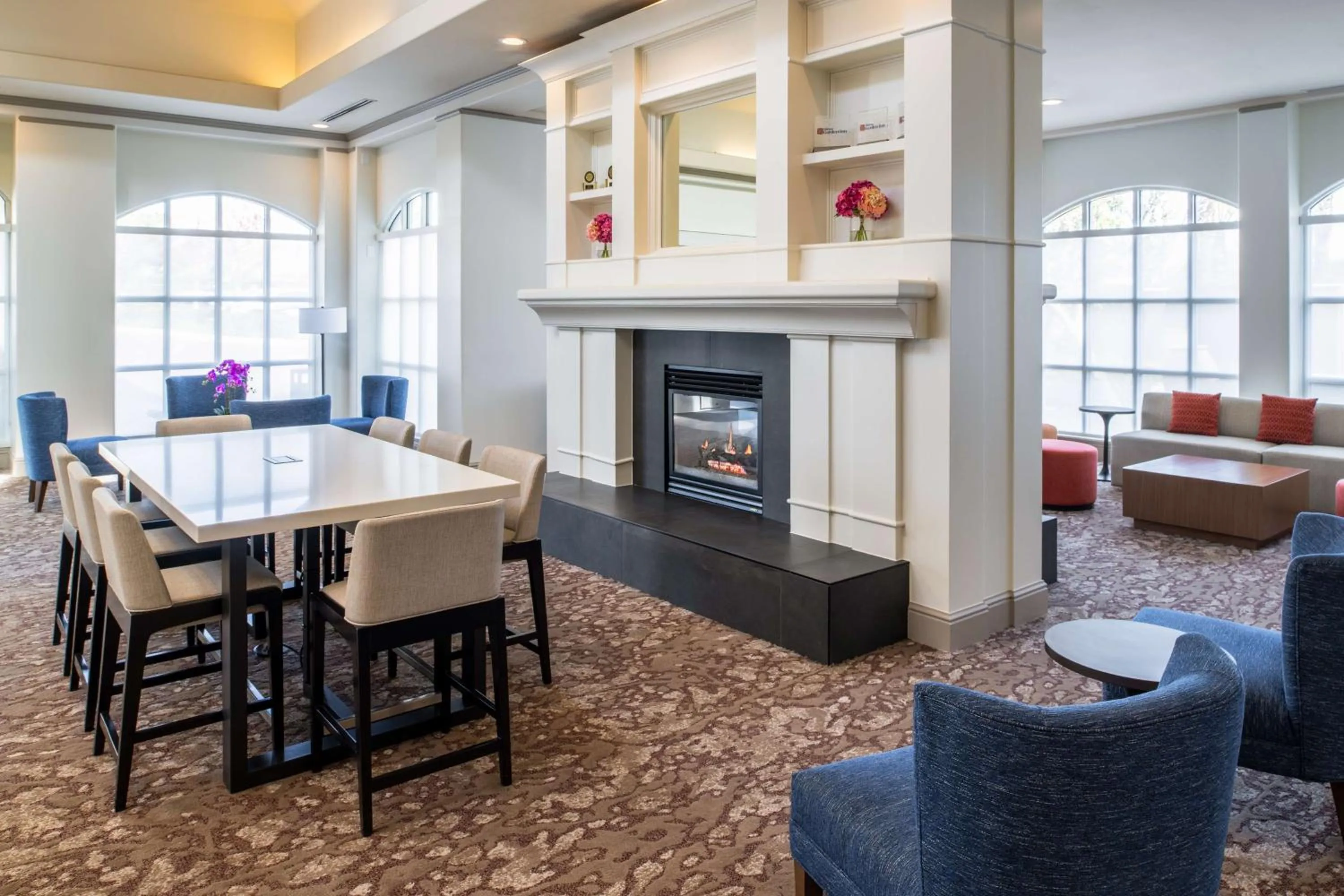 Lobby or reception in Hilton Garden Inn Fontana