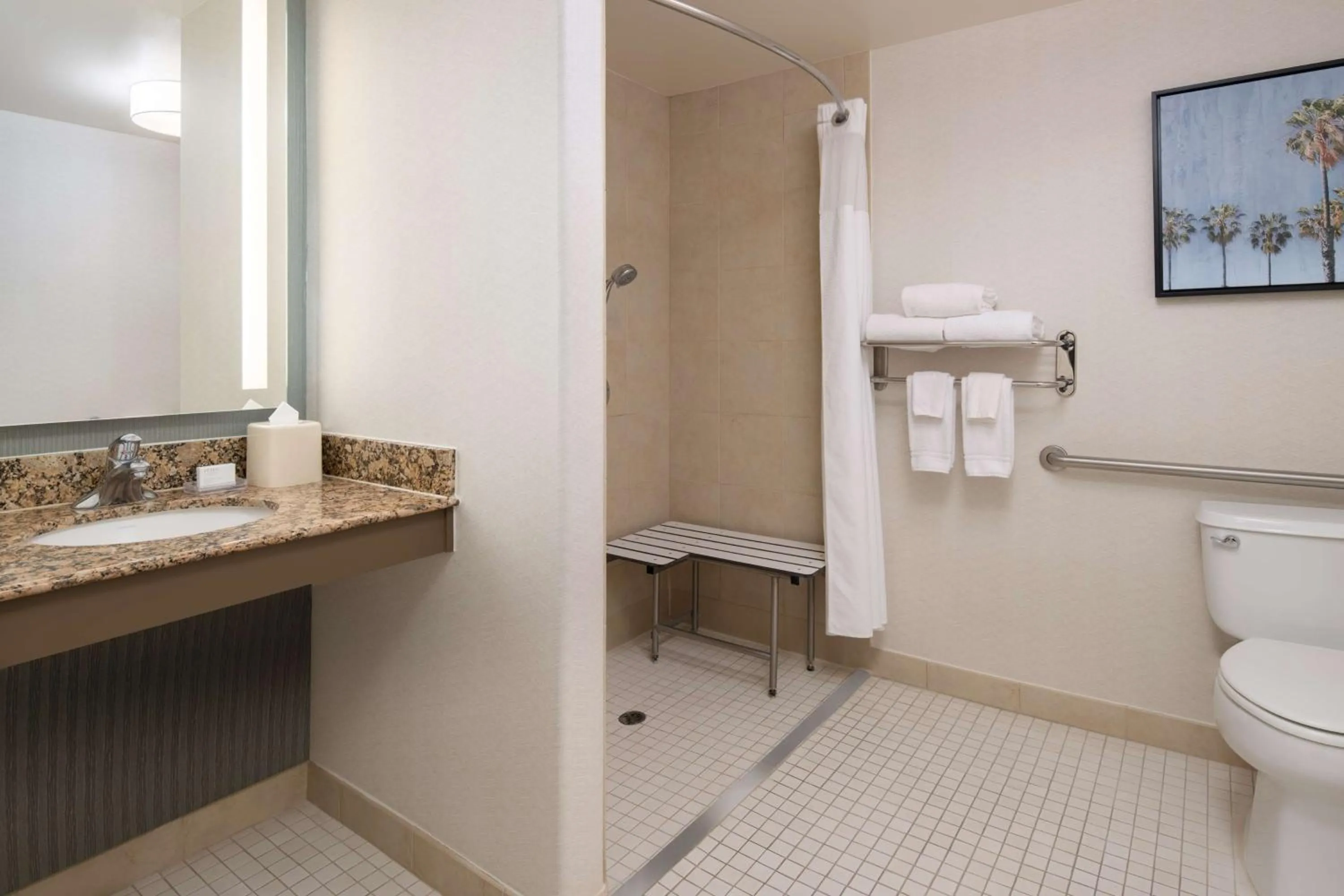 Bathroom in Hilton Garden Inn Fontana