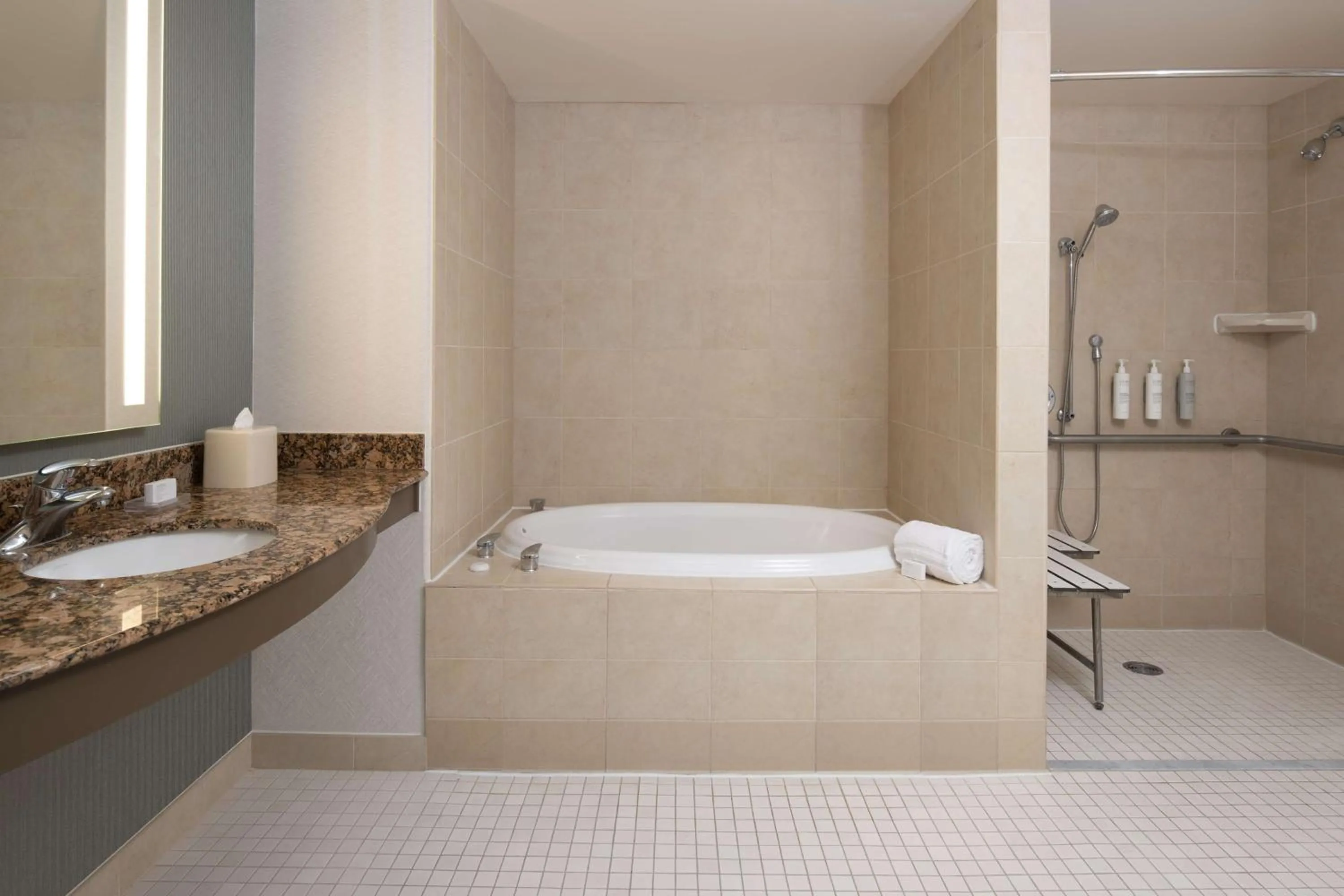 Bathroom in Hilton Garden Inn Fontana