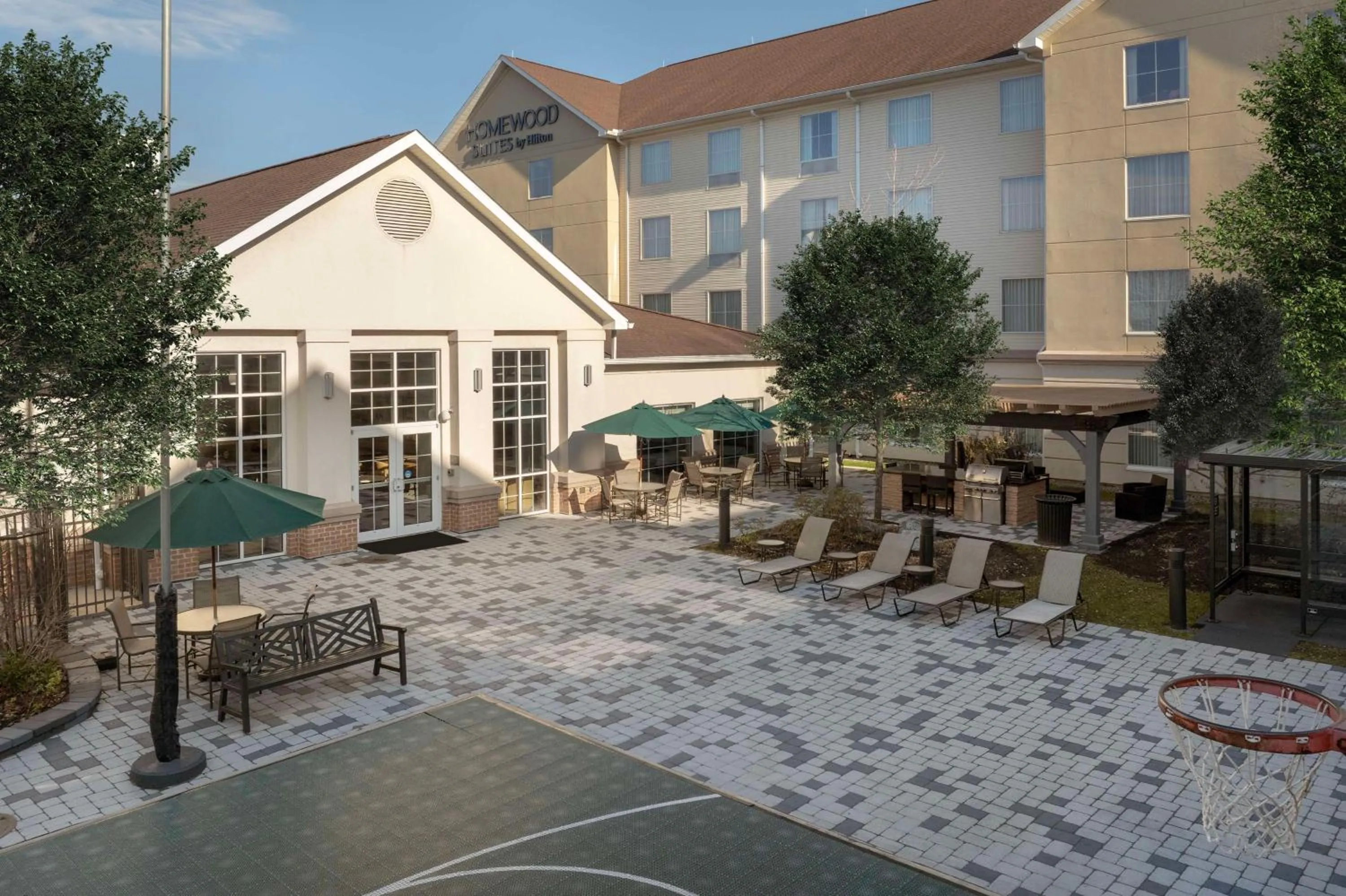 Patio in Homewood Suites by Hilton York