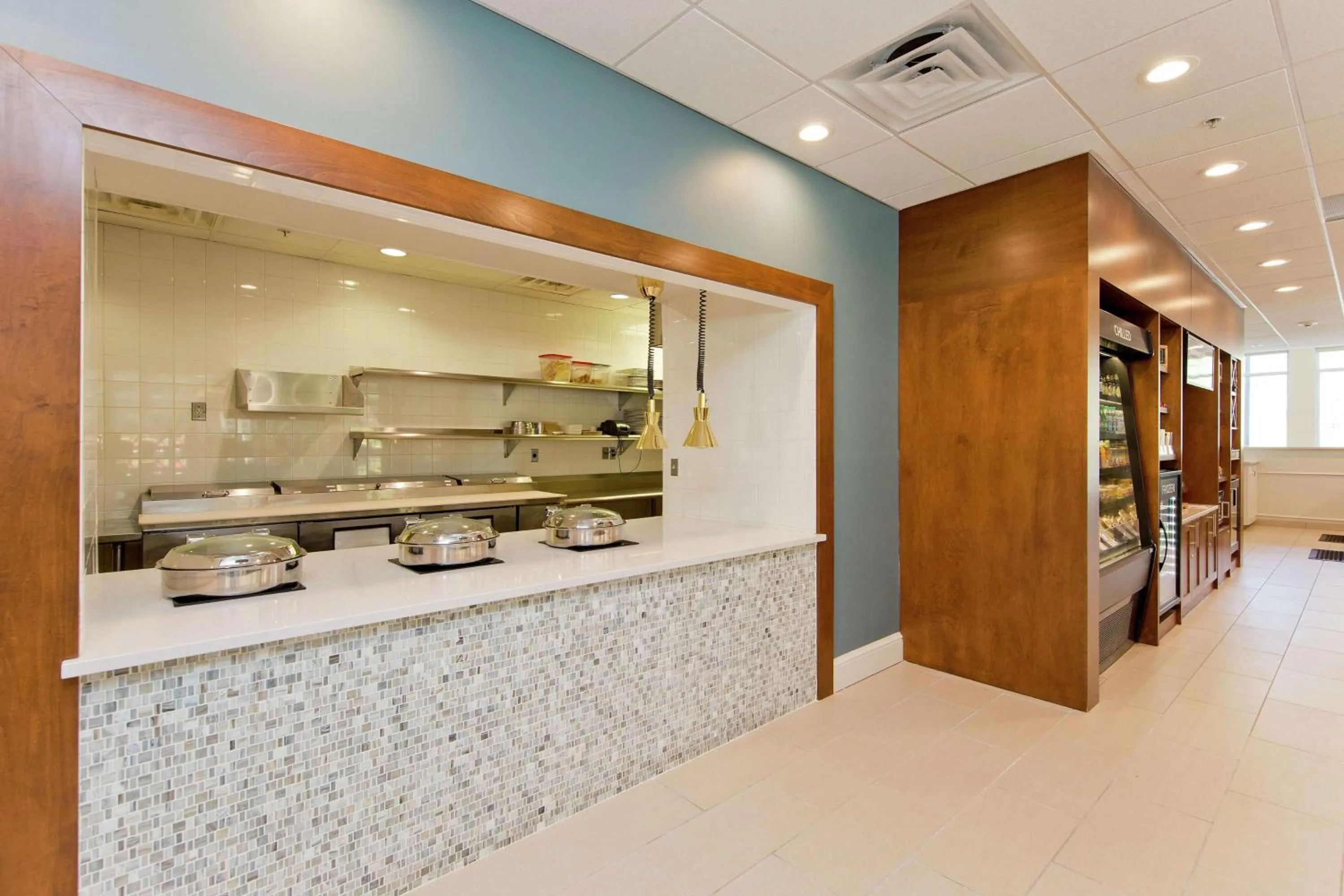 Breakfast in Hilton Garden Inn Winchester