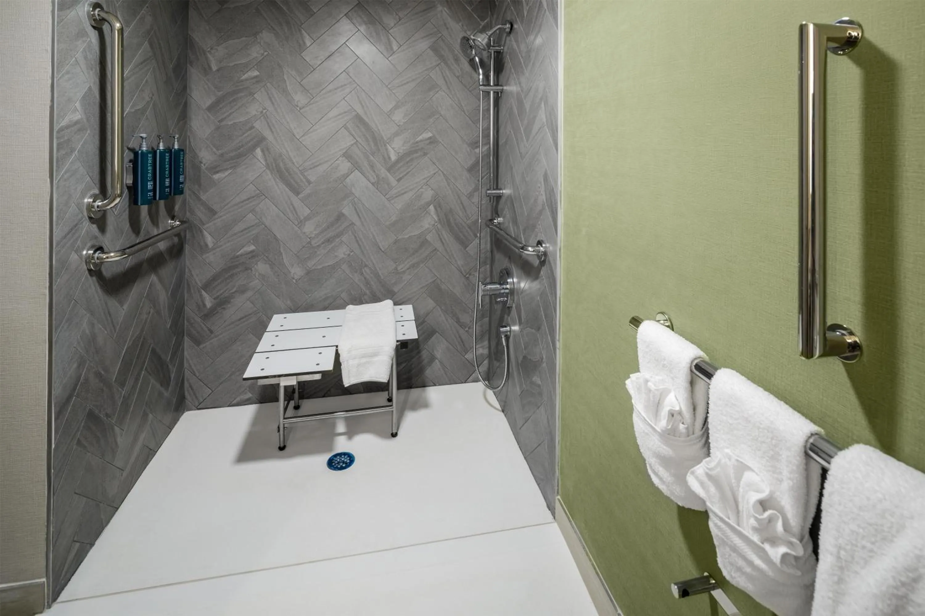 Bathroom, Bed in DoubleTree by Hilton Laredo