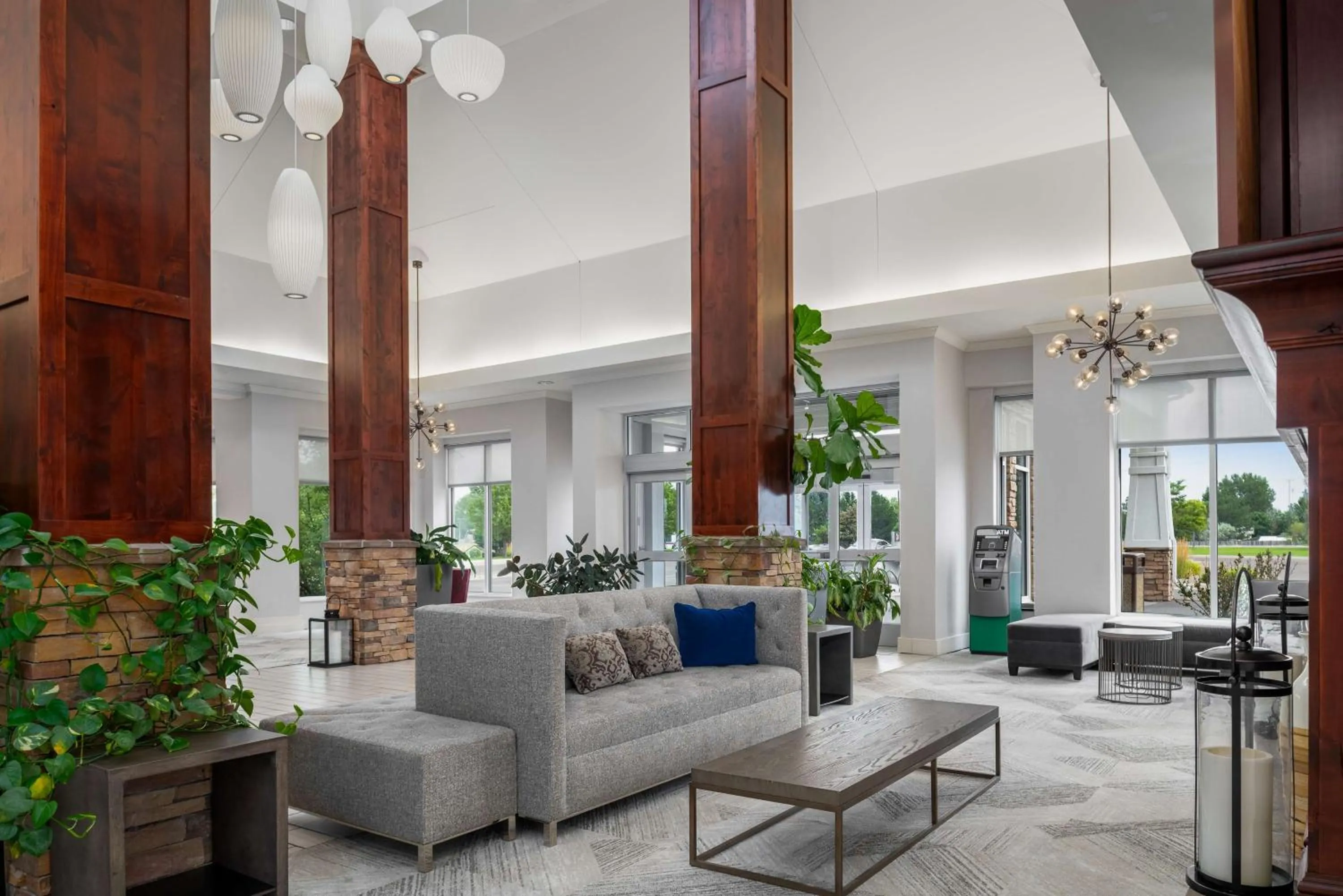 Lobby or reception in Hilton Garden Inn Great Falls