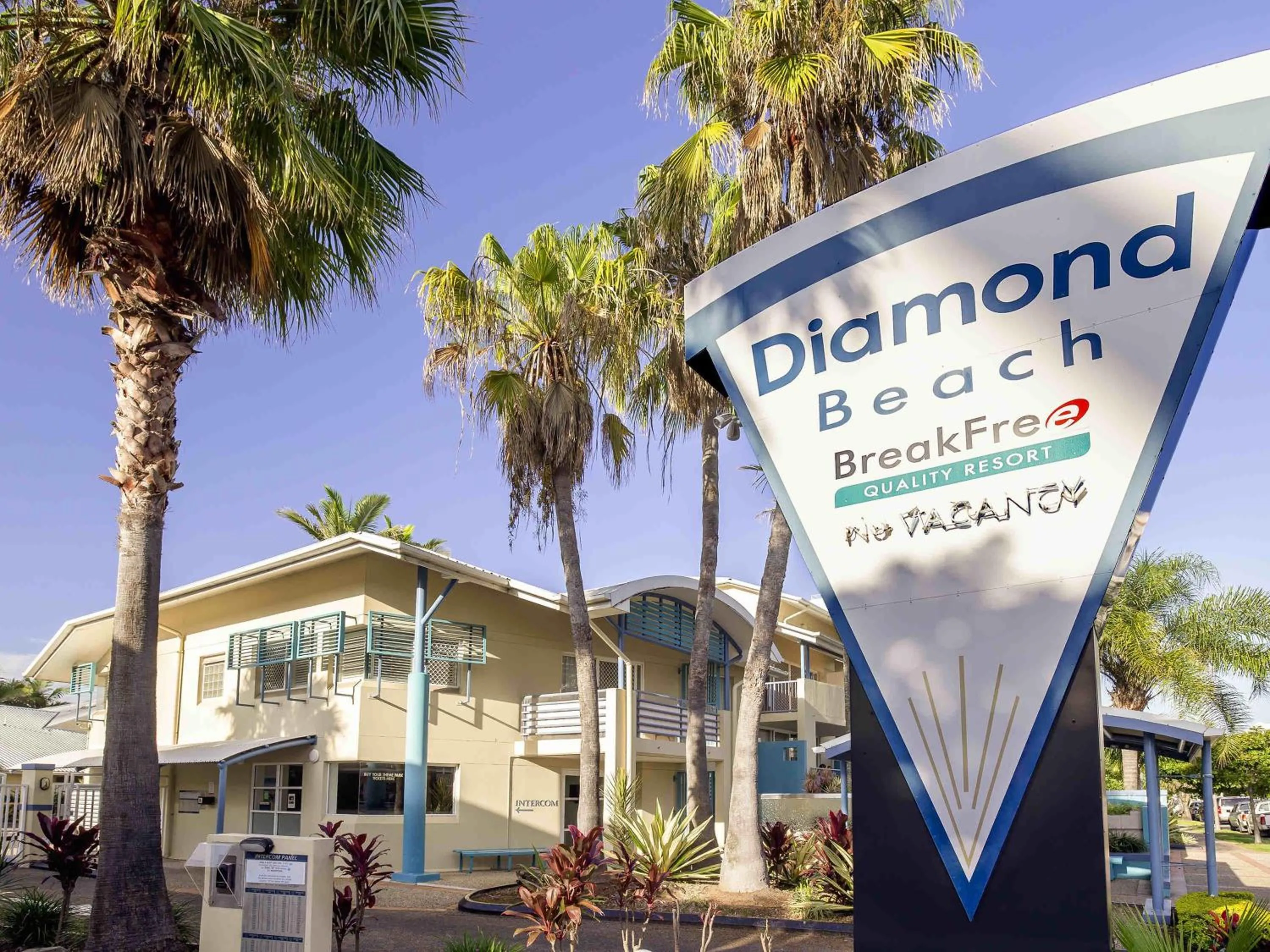 Property building in BreakFree Diamond Beach