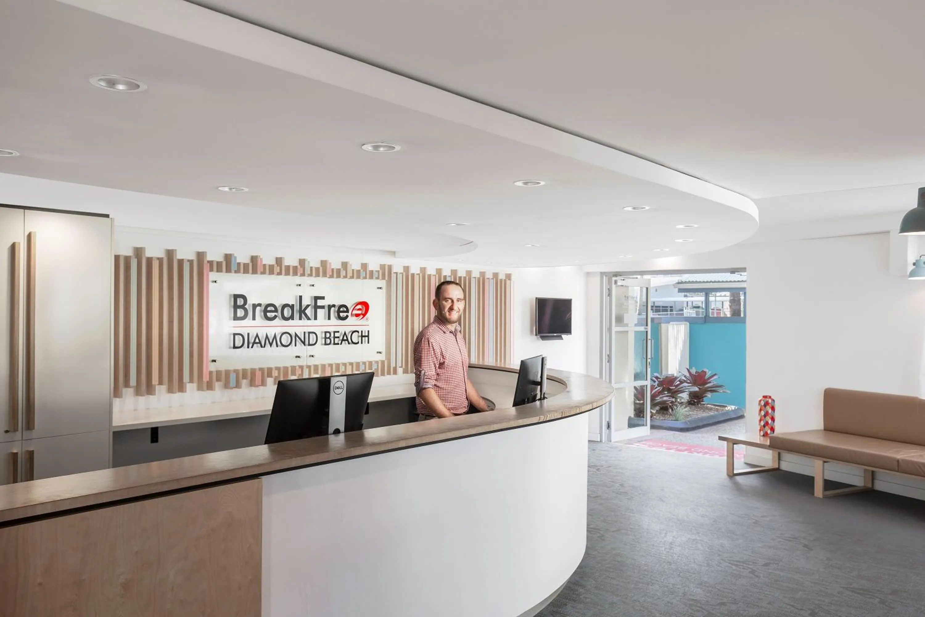 Lobby or reception in BreakFree Diamond Beach