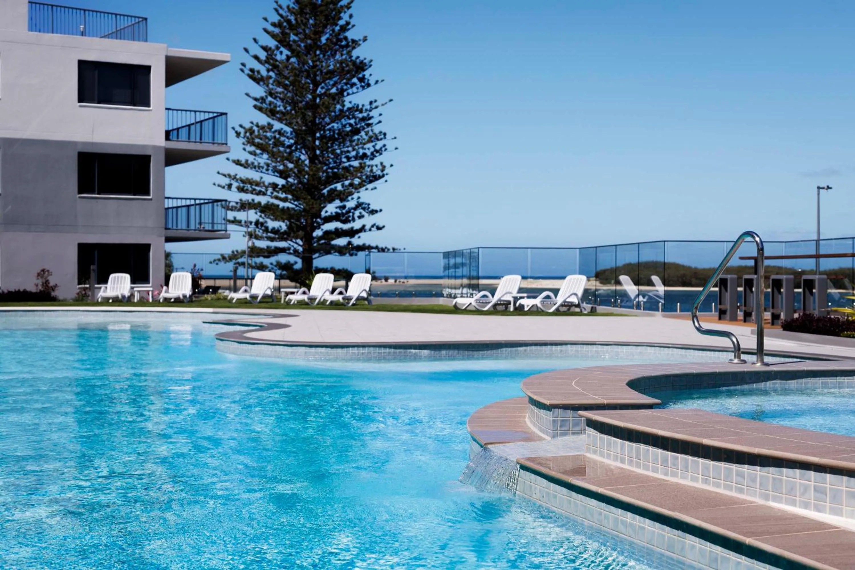 Swimming pool in BreakFree Grand Pacific
