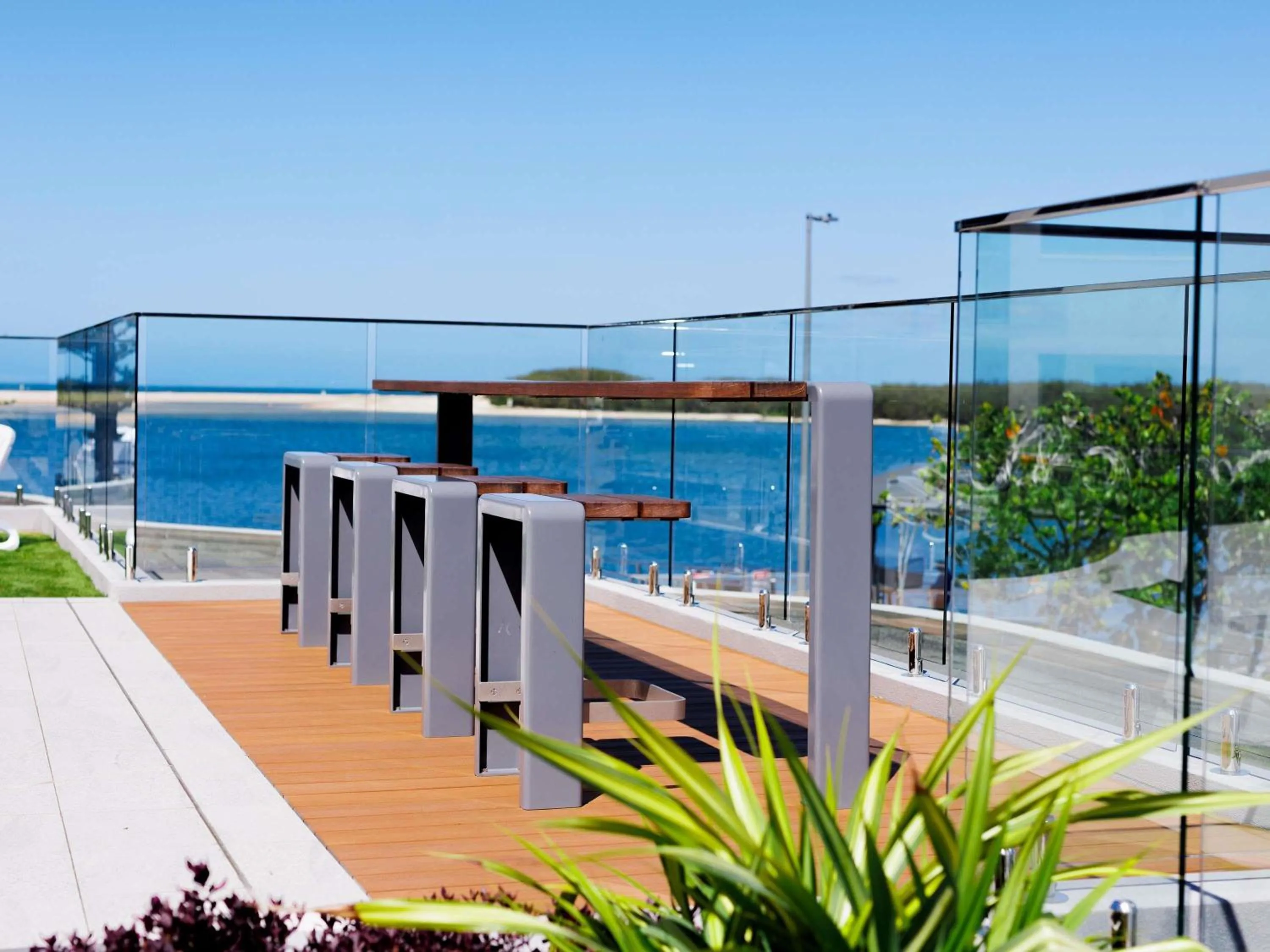 Pool view in BreakFree Grand Pacific