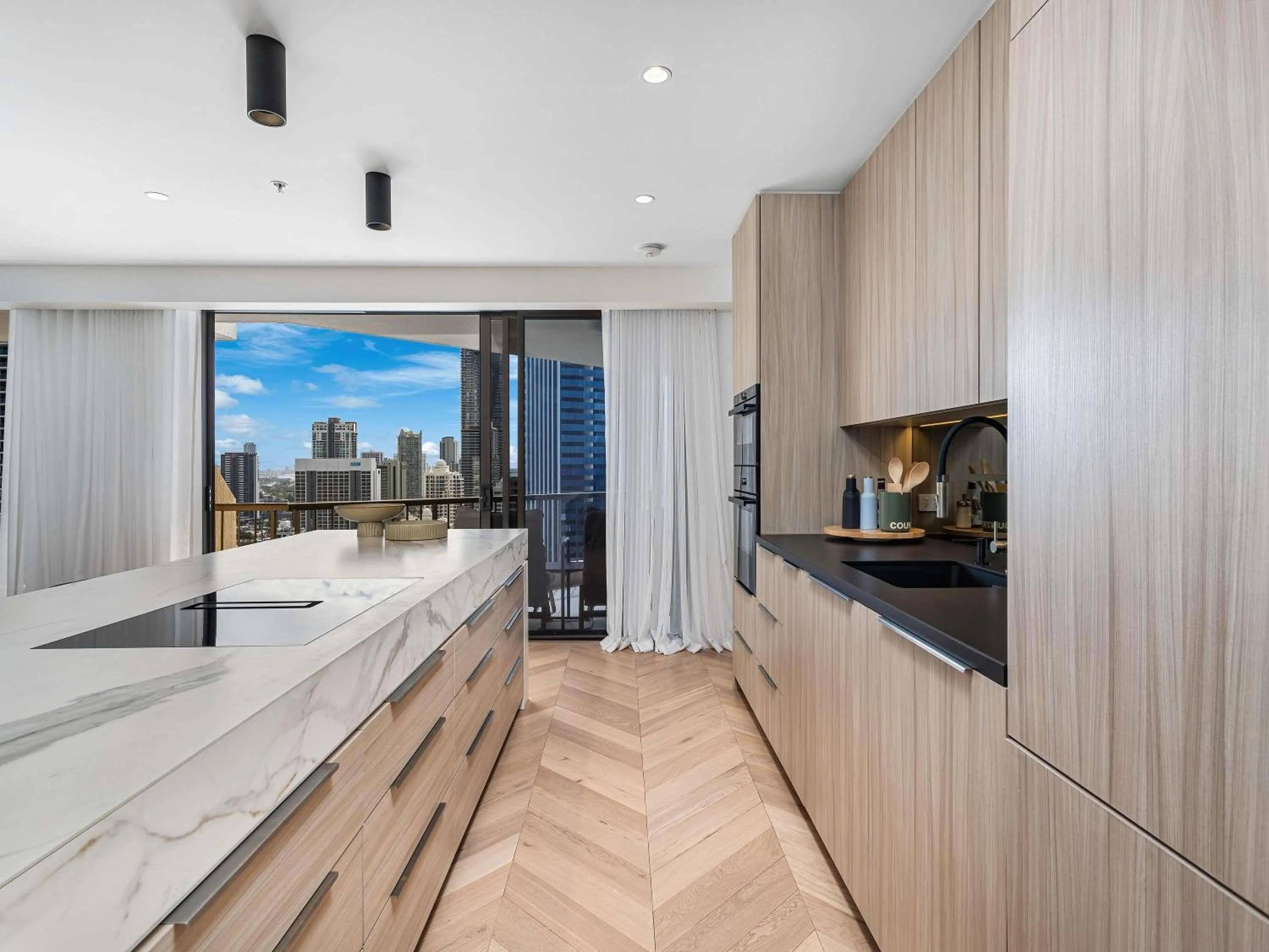 Bedroom in Paradise Centre Apartments