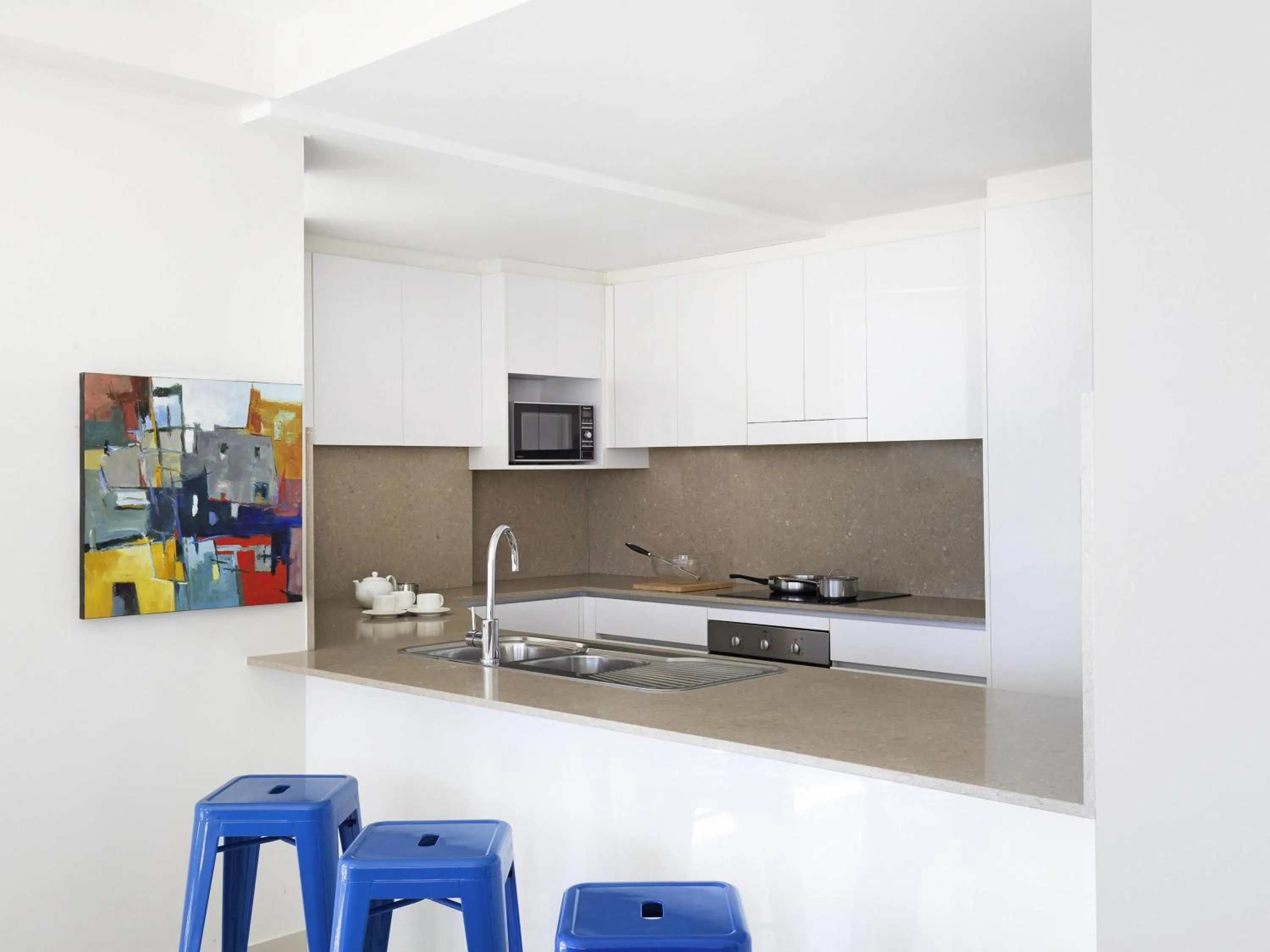 Bedroom in Paradise Centre Apartments