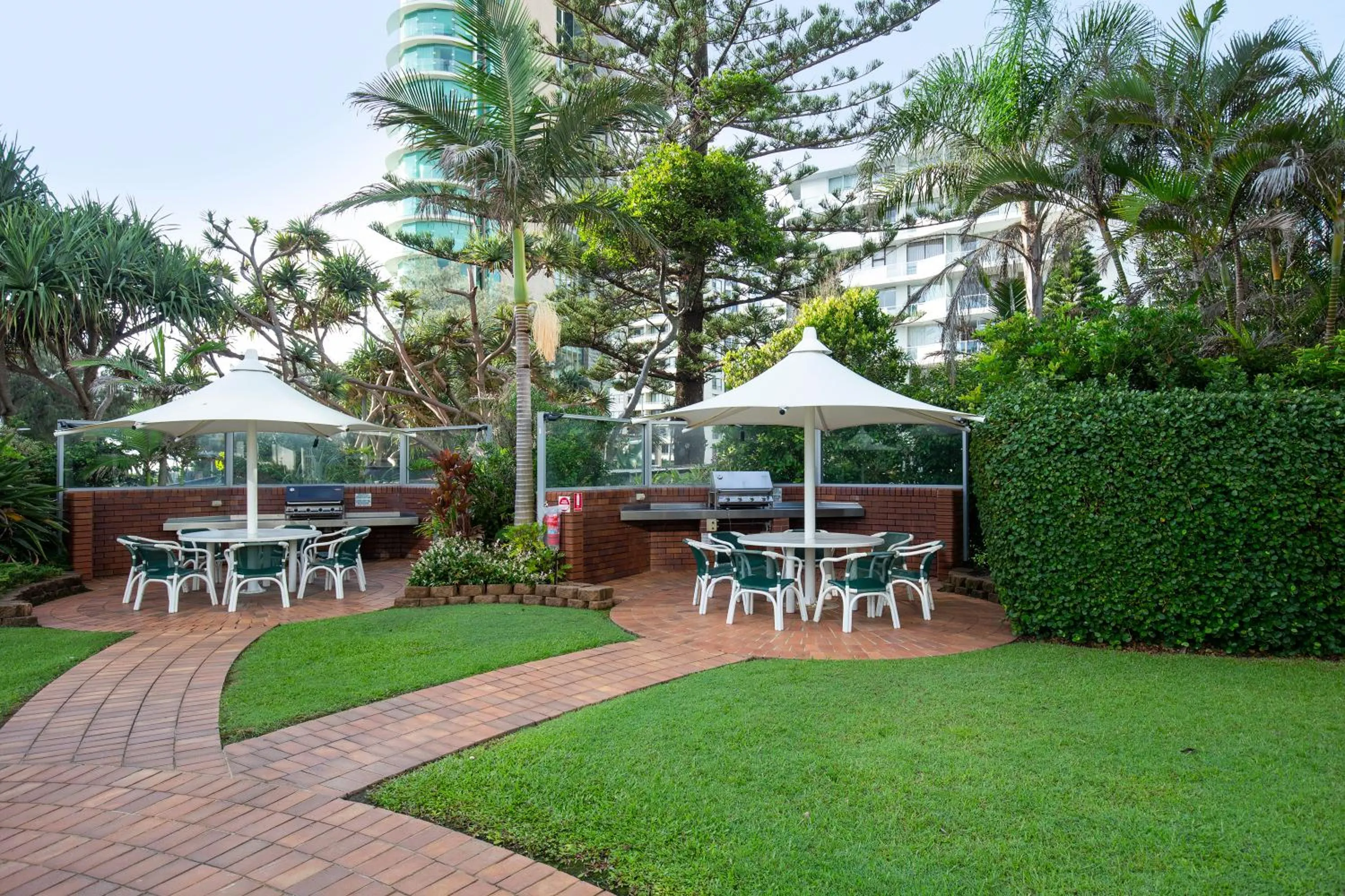 Garden in BreakFree Peninsula