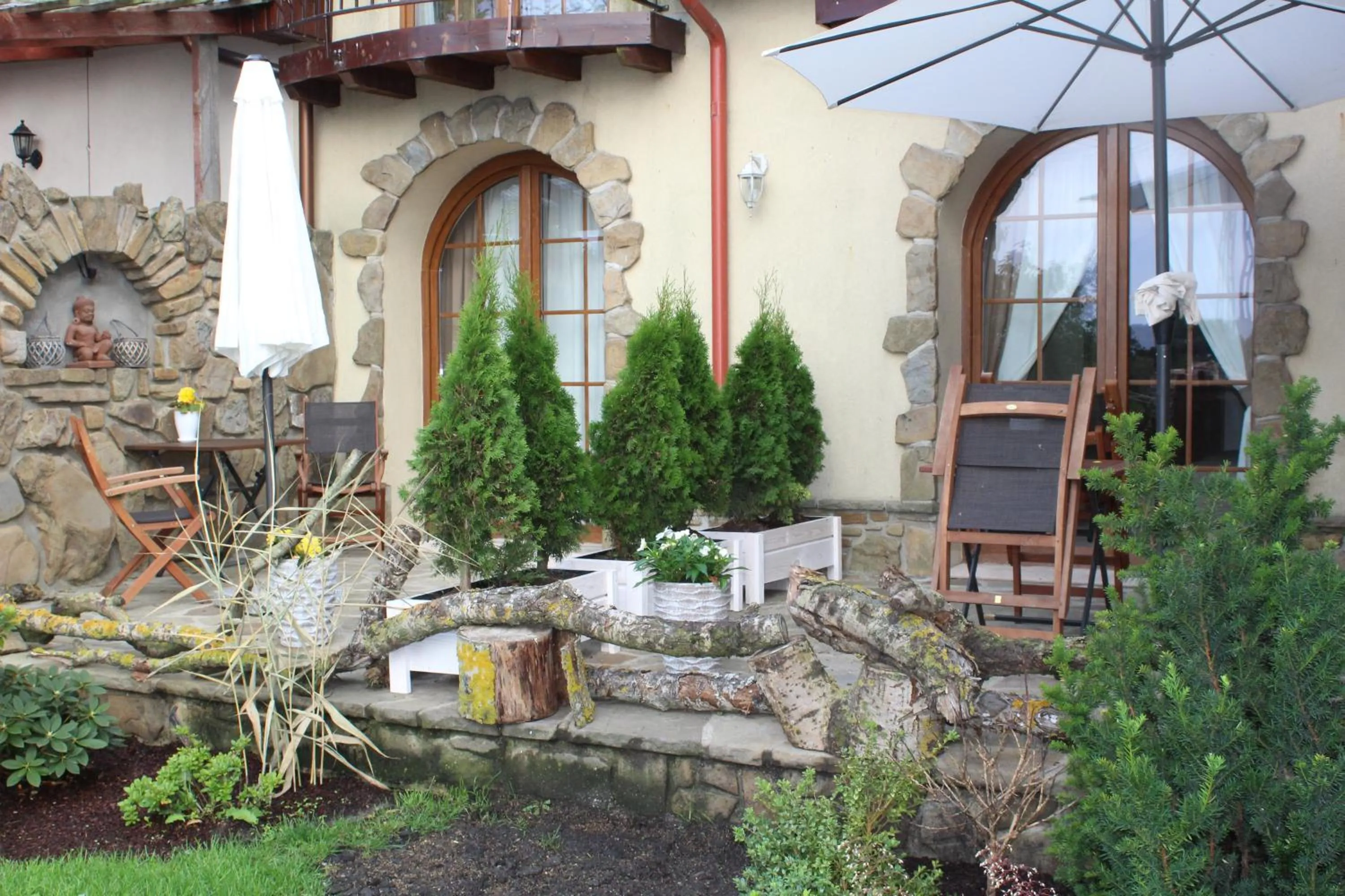 Balcony/Terrace in Feniks Agro&Spa Adults Only