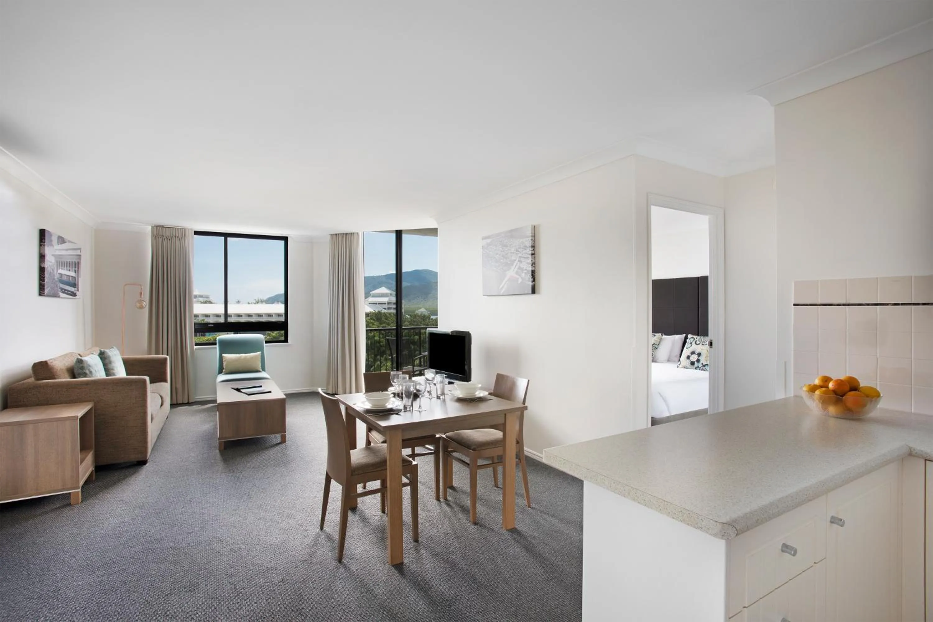 Living room in Mantra Esplanade