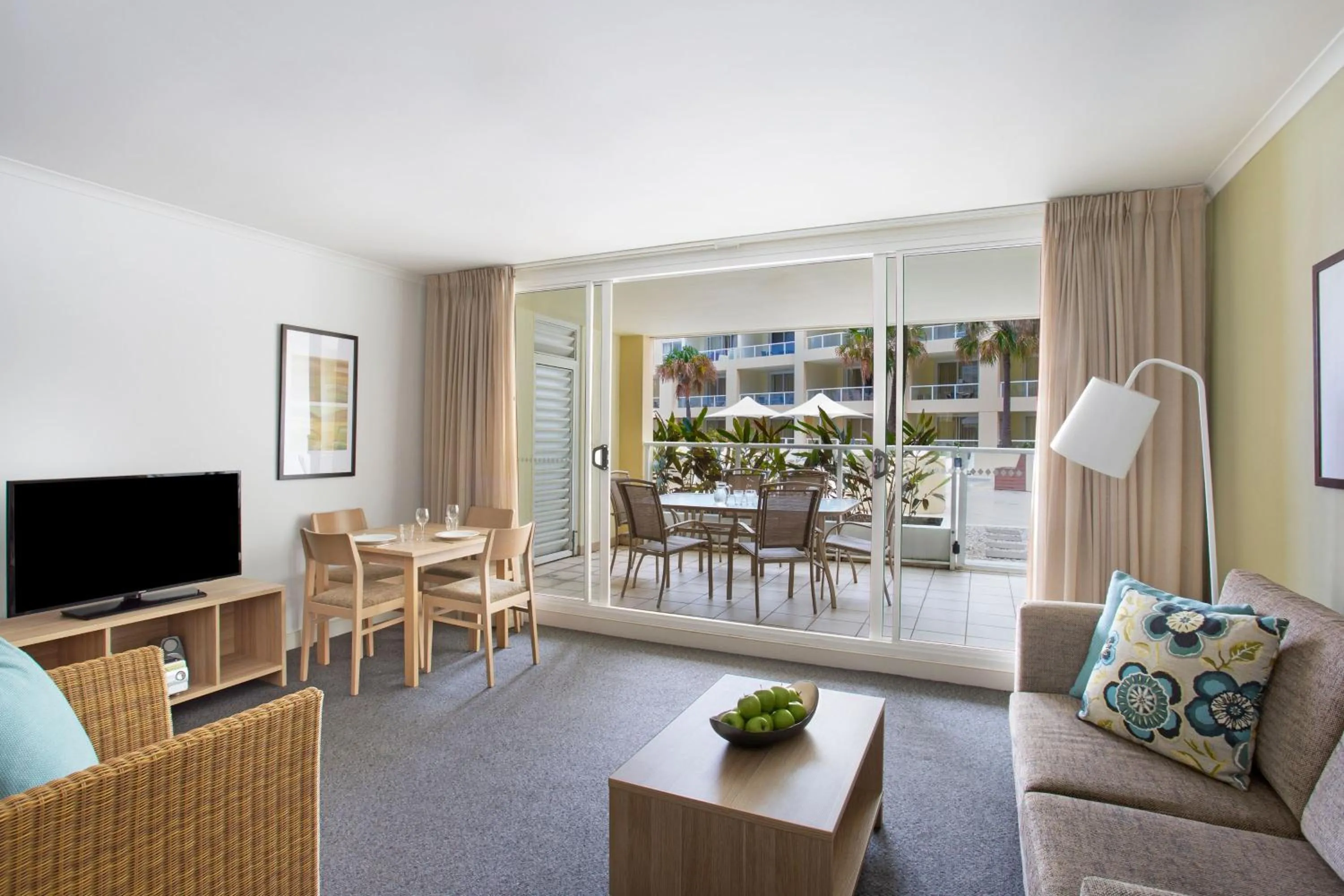 Living room in Mantra Ettalong Beach