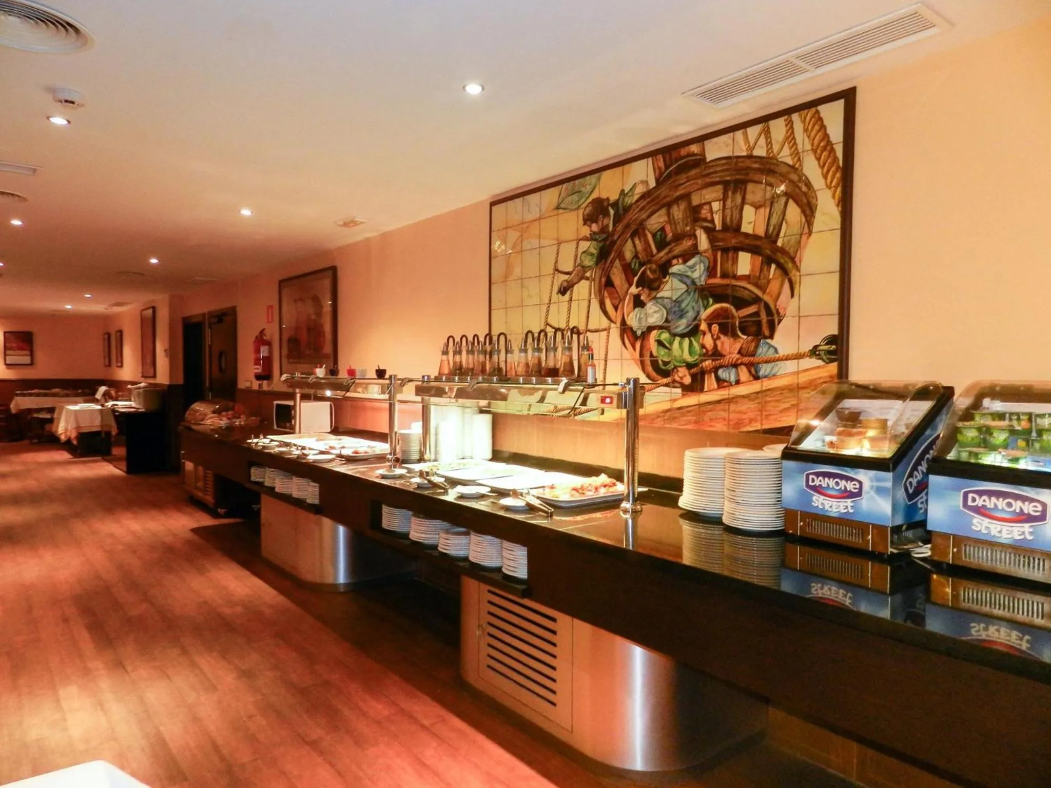 Restaurant/places to eat in Hotel Apartamento Martín Alonso Pinzón