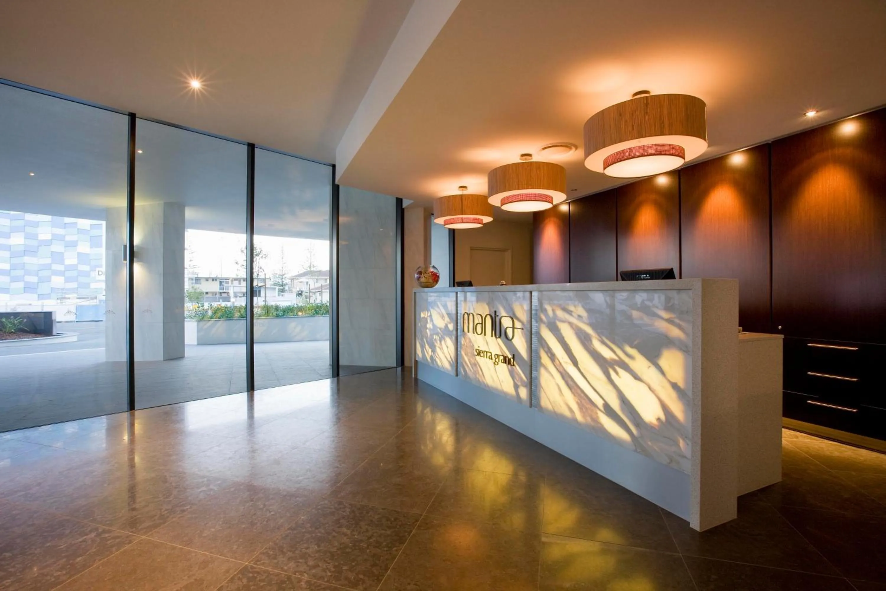 Facade/entrance in Mantra Sierra Grand