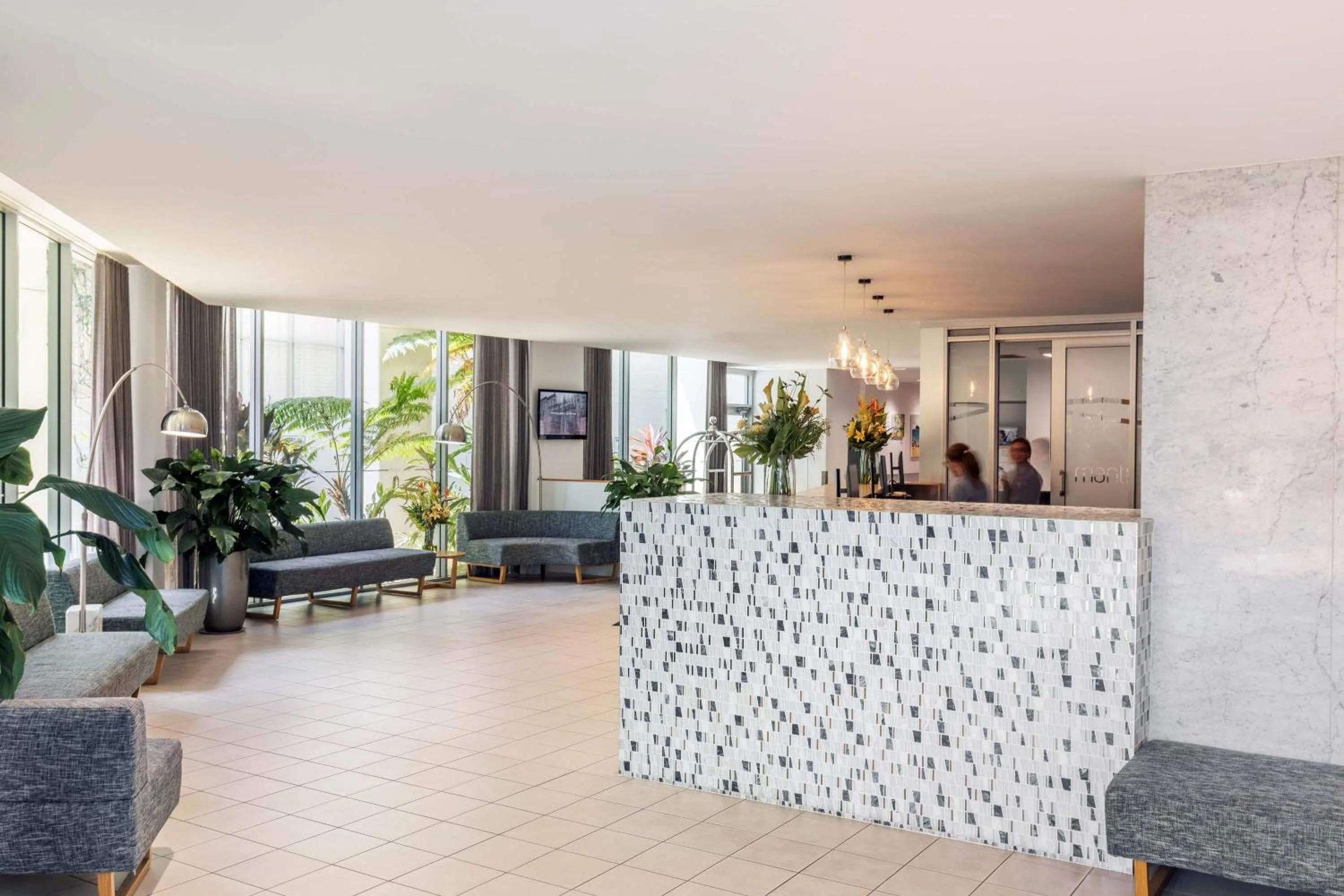 Lobby or reception in Mantra Trilogy