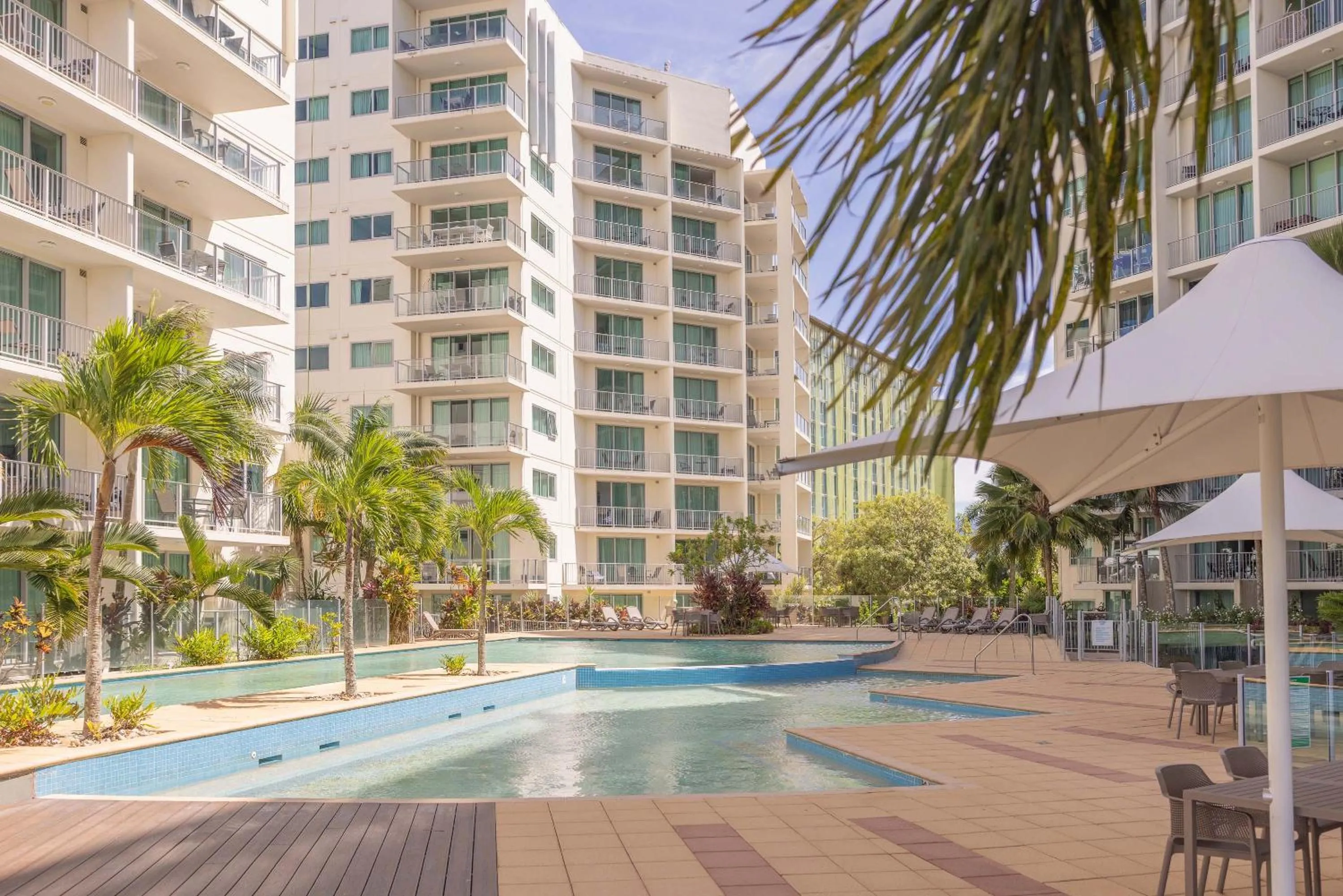 Swimming pool in Mantra Trilogy