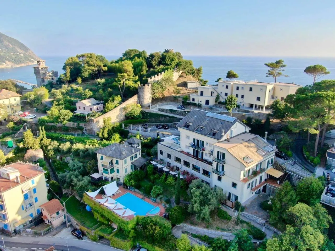 Bird's eye view in Hotel Villa Edera & La Torretta
