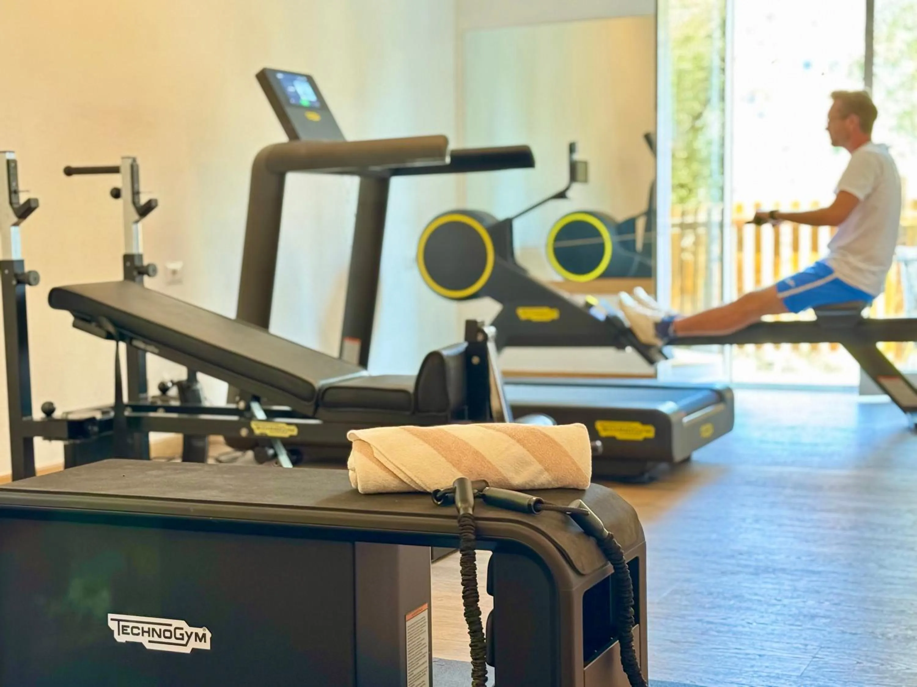 Fitness centre/facilities in Hotel Villa Edera & La Torretta