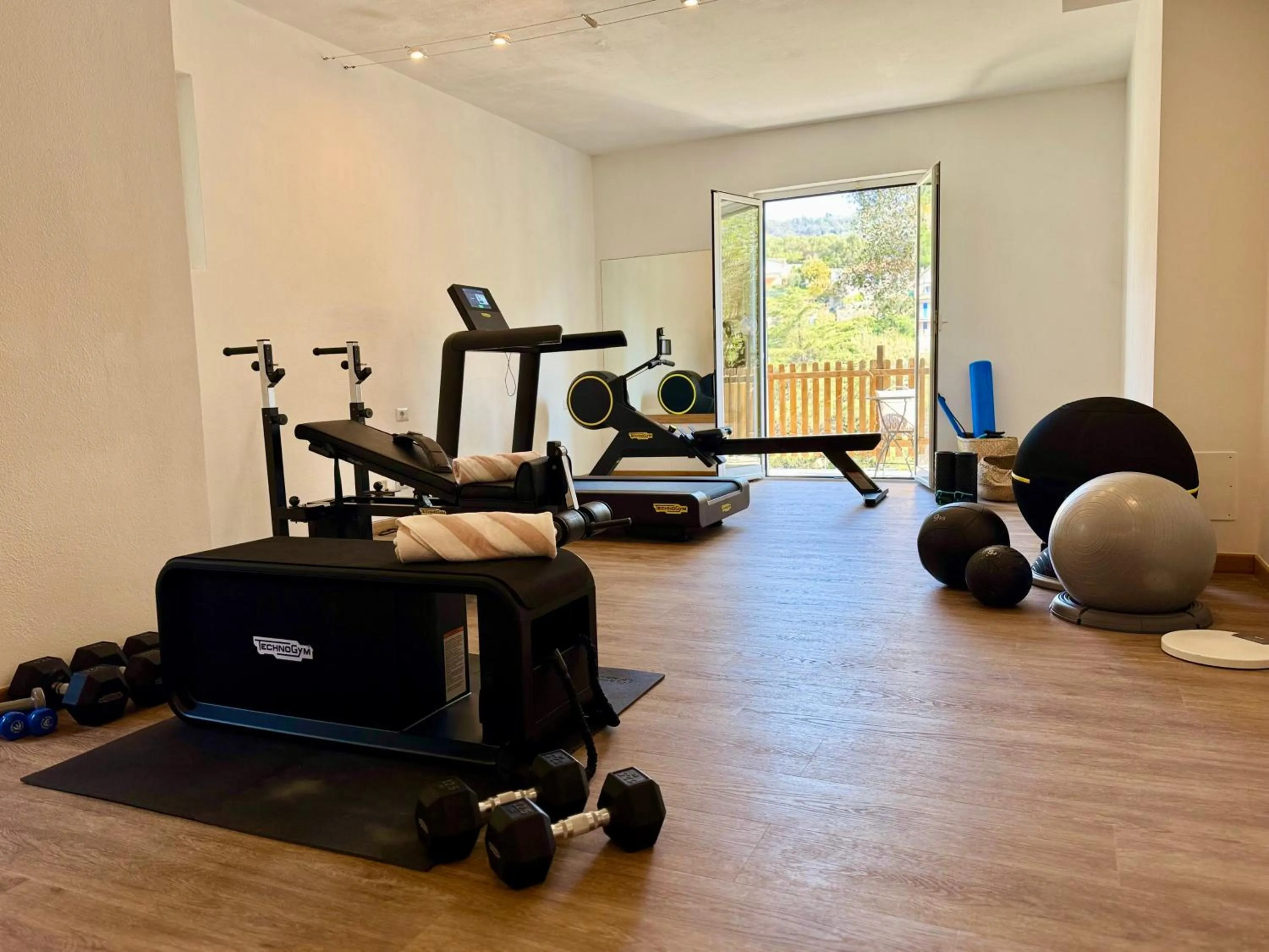 Fitness centre/facilities in Hotel Villa Edera & La Torretta