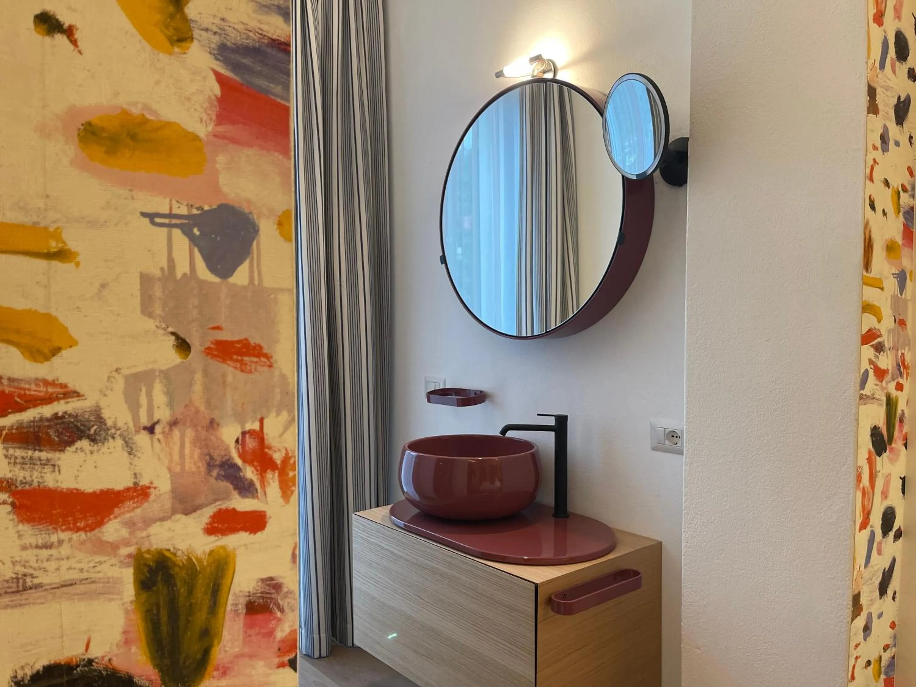 Decorative detail in Hotel Villa Edera & La Torretta