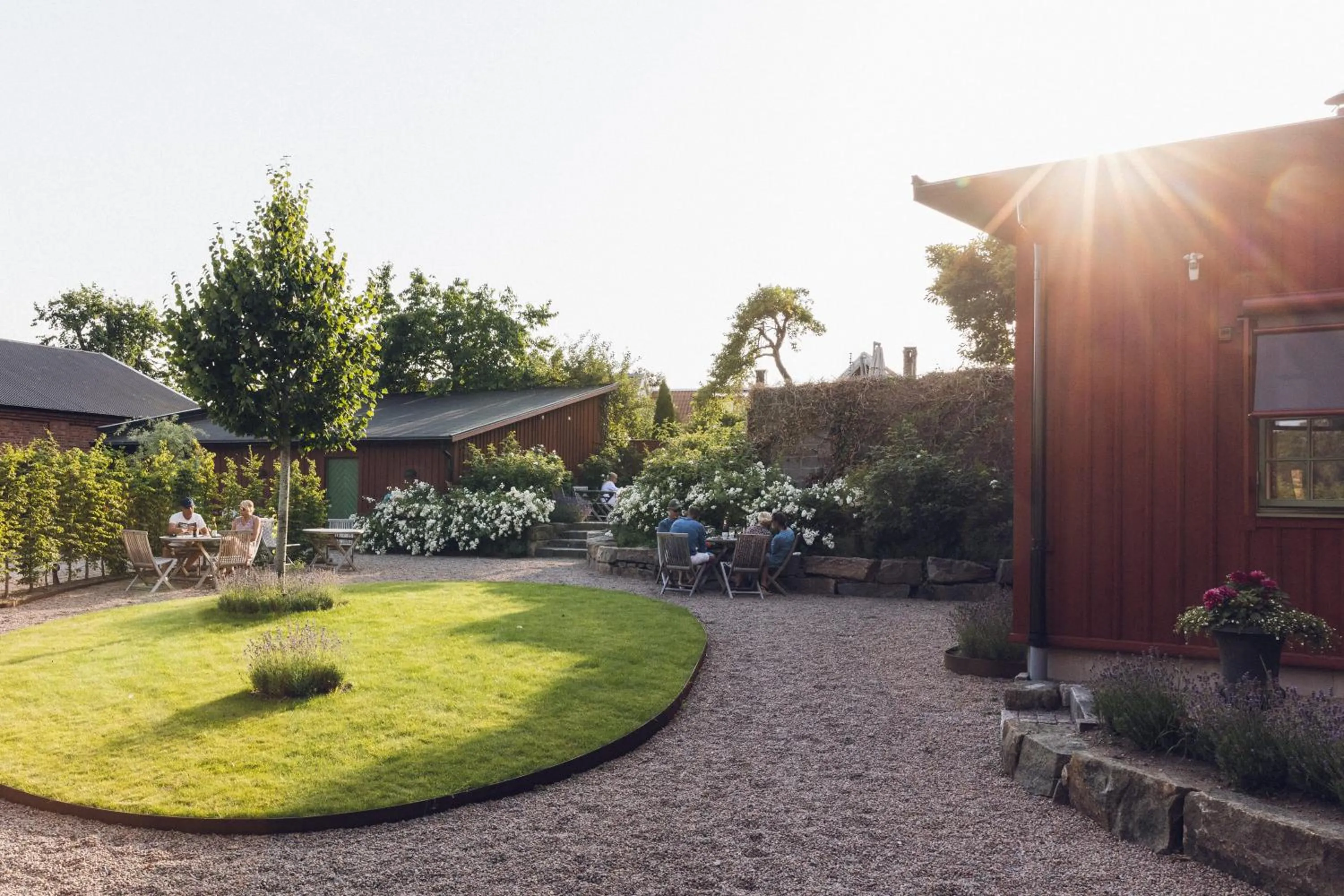 Inner courtyard view in Hotell Hamngatan 27