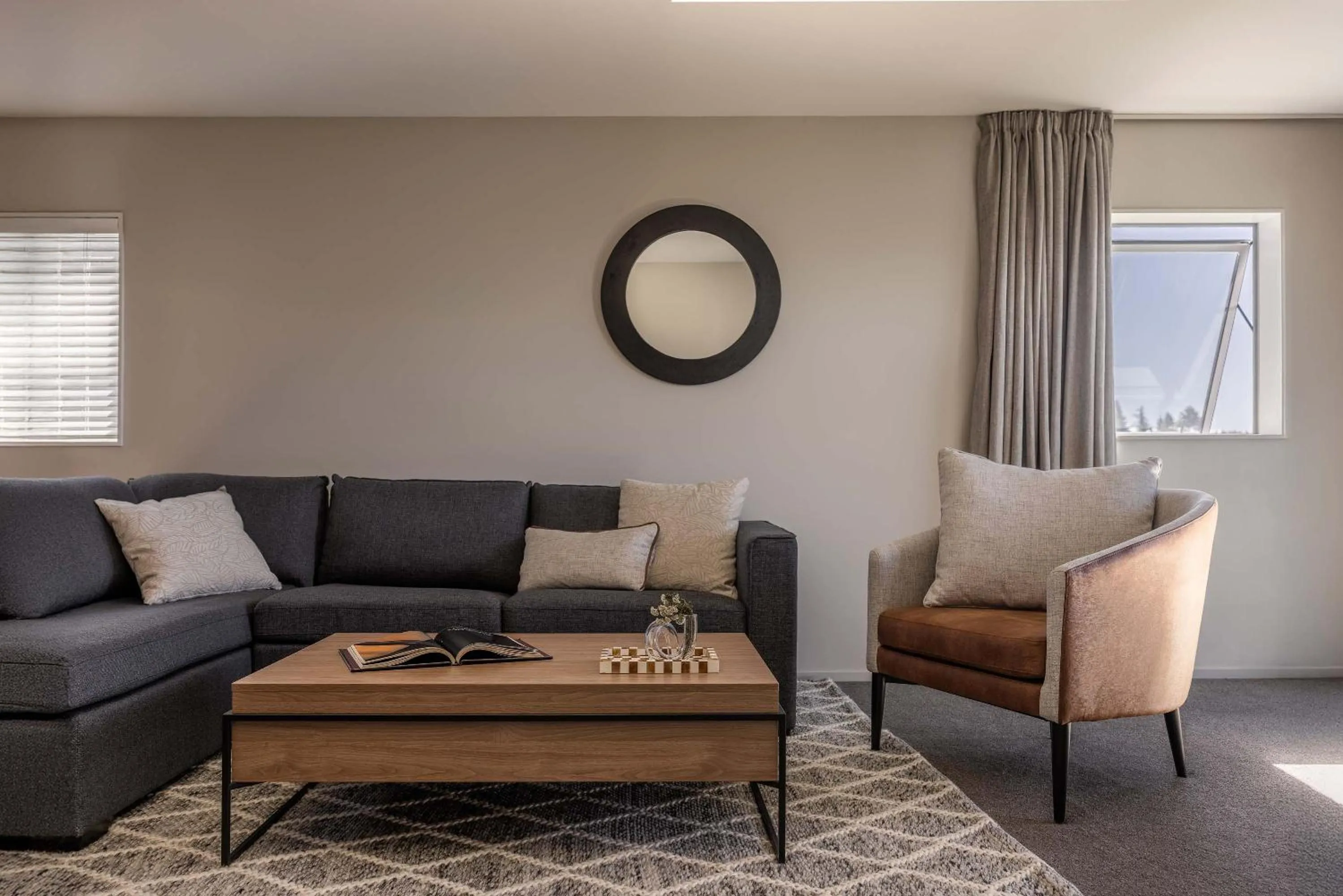 Living room in Peppers Bluewater Resort