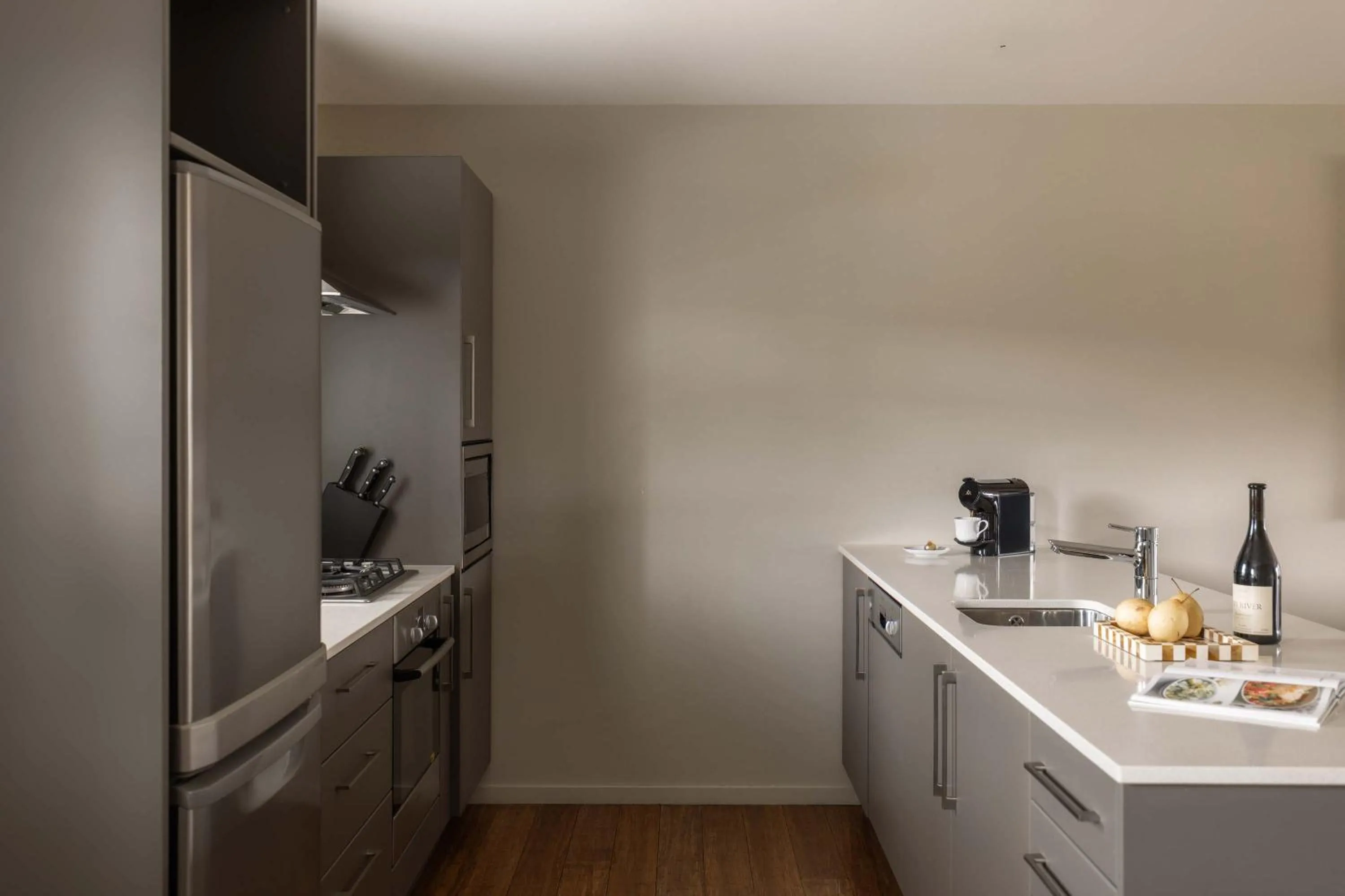 kitchen in Peppers Bluewater Resort