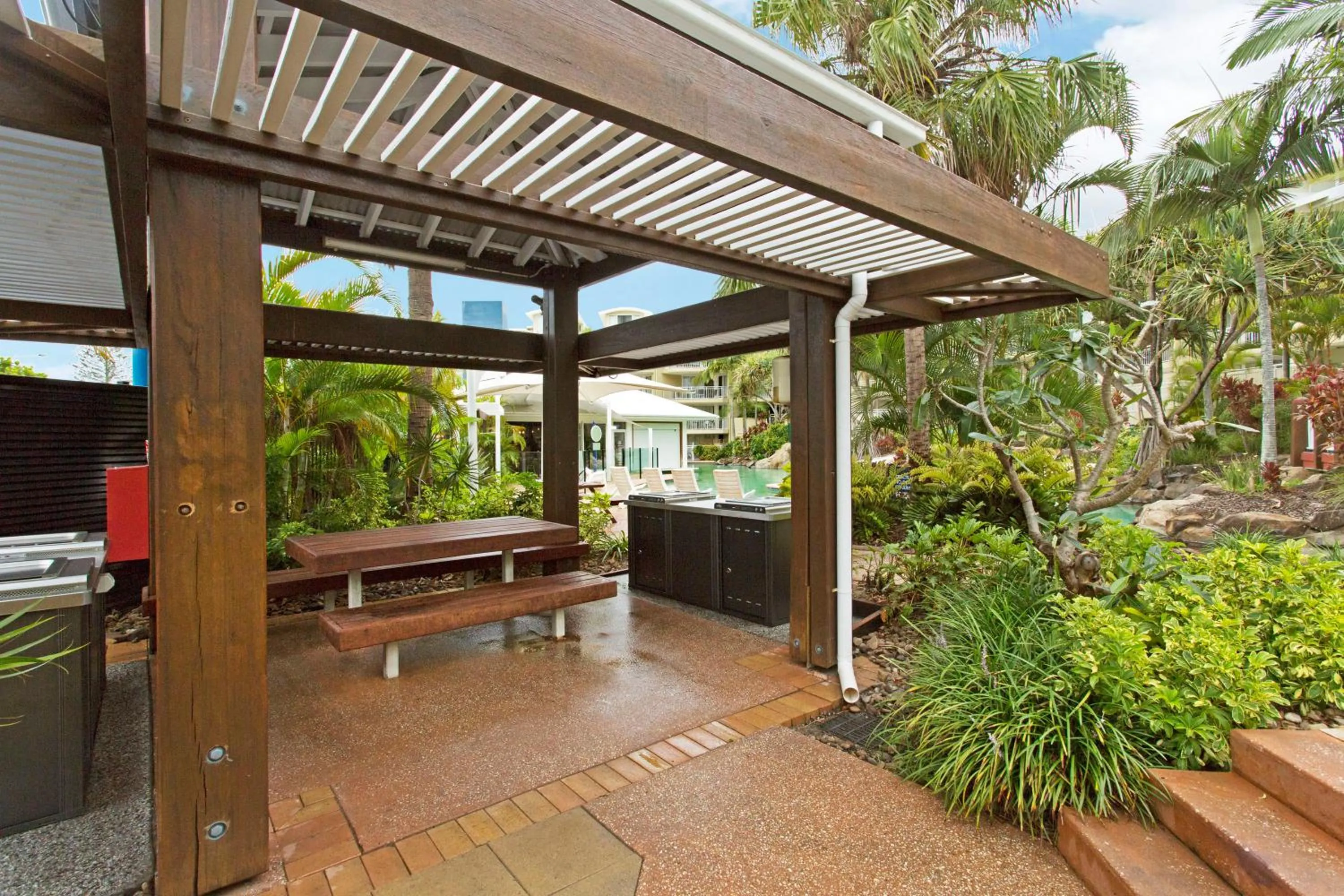 BBQ facilities in BreakFree Alexandra Beach