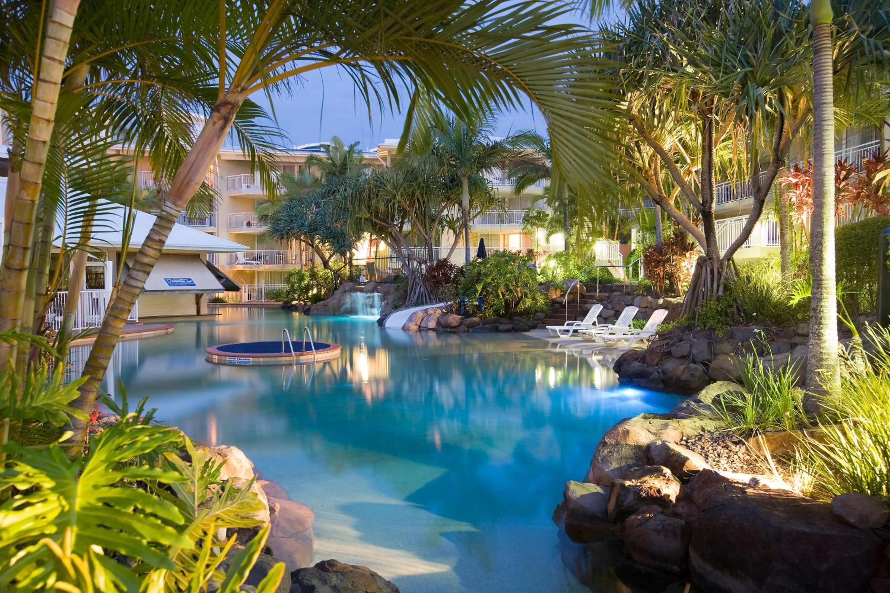 Swimming pool in BreakFree Alexandra Beach