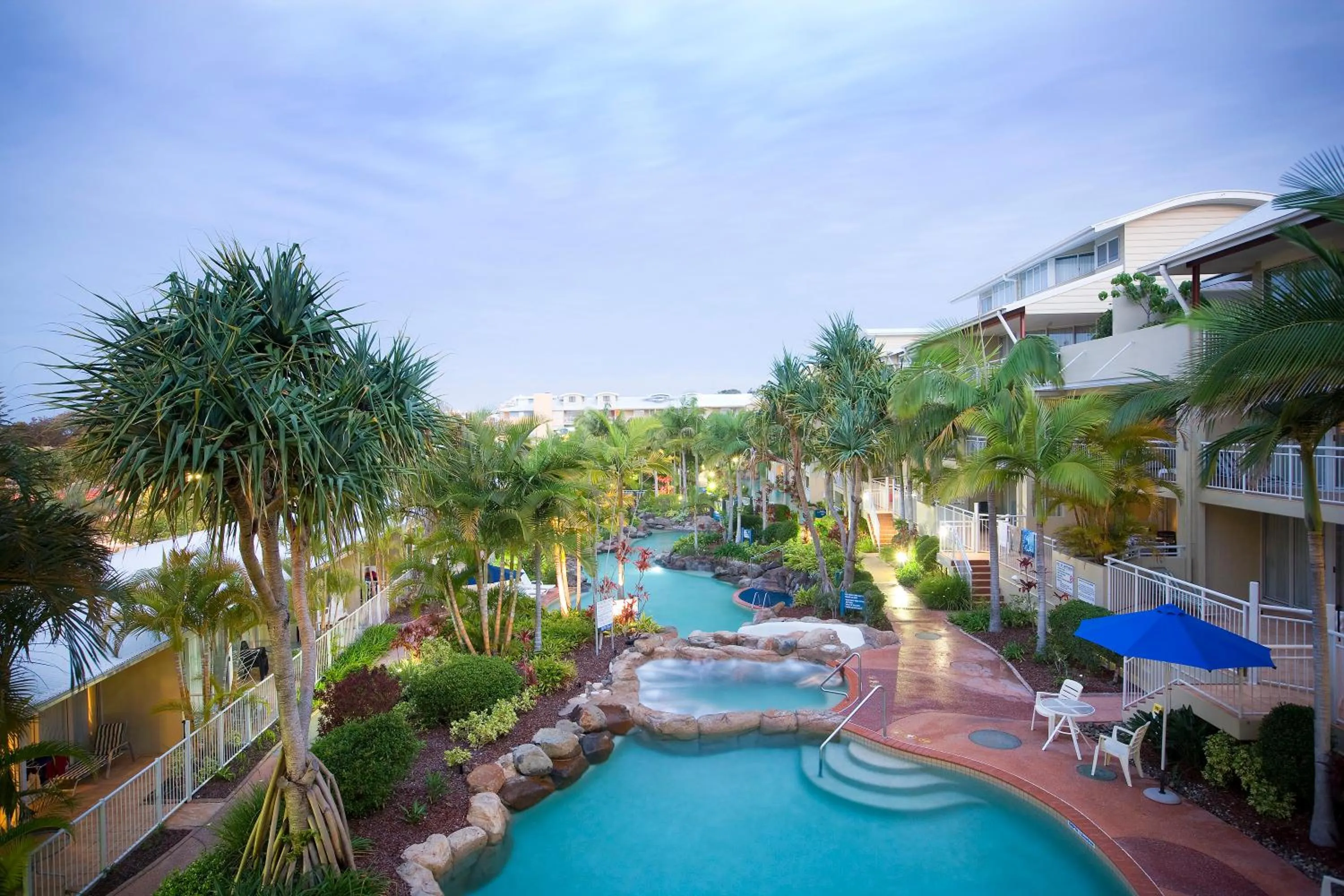 Swimming pool in BreakFree Alexandra Beach