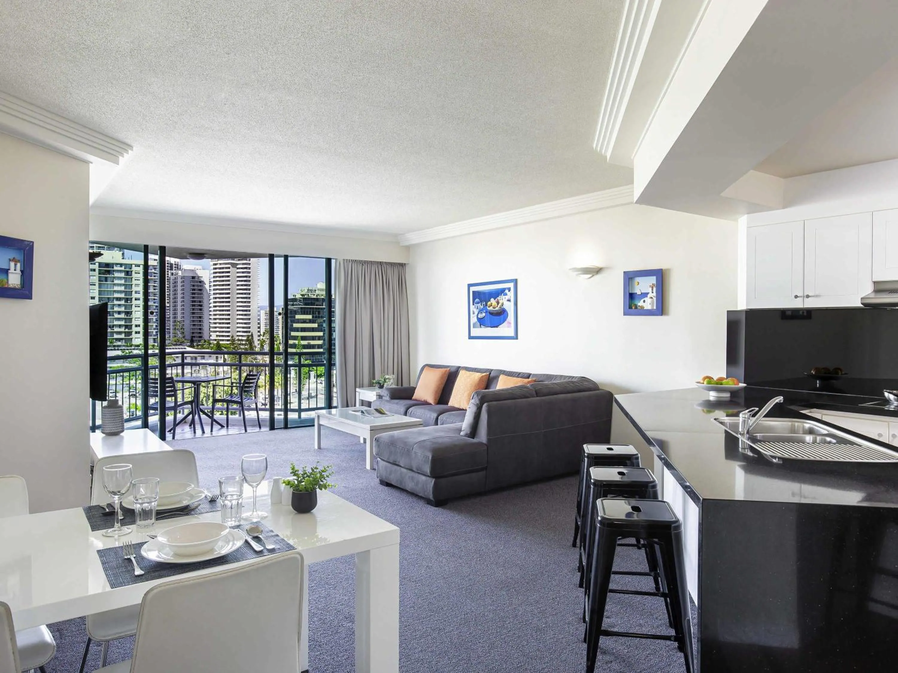 Bedroom in Mantra Crown Towers