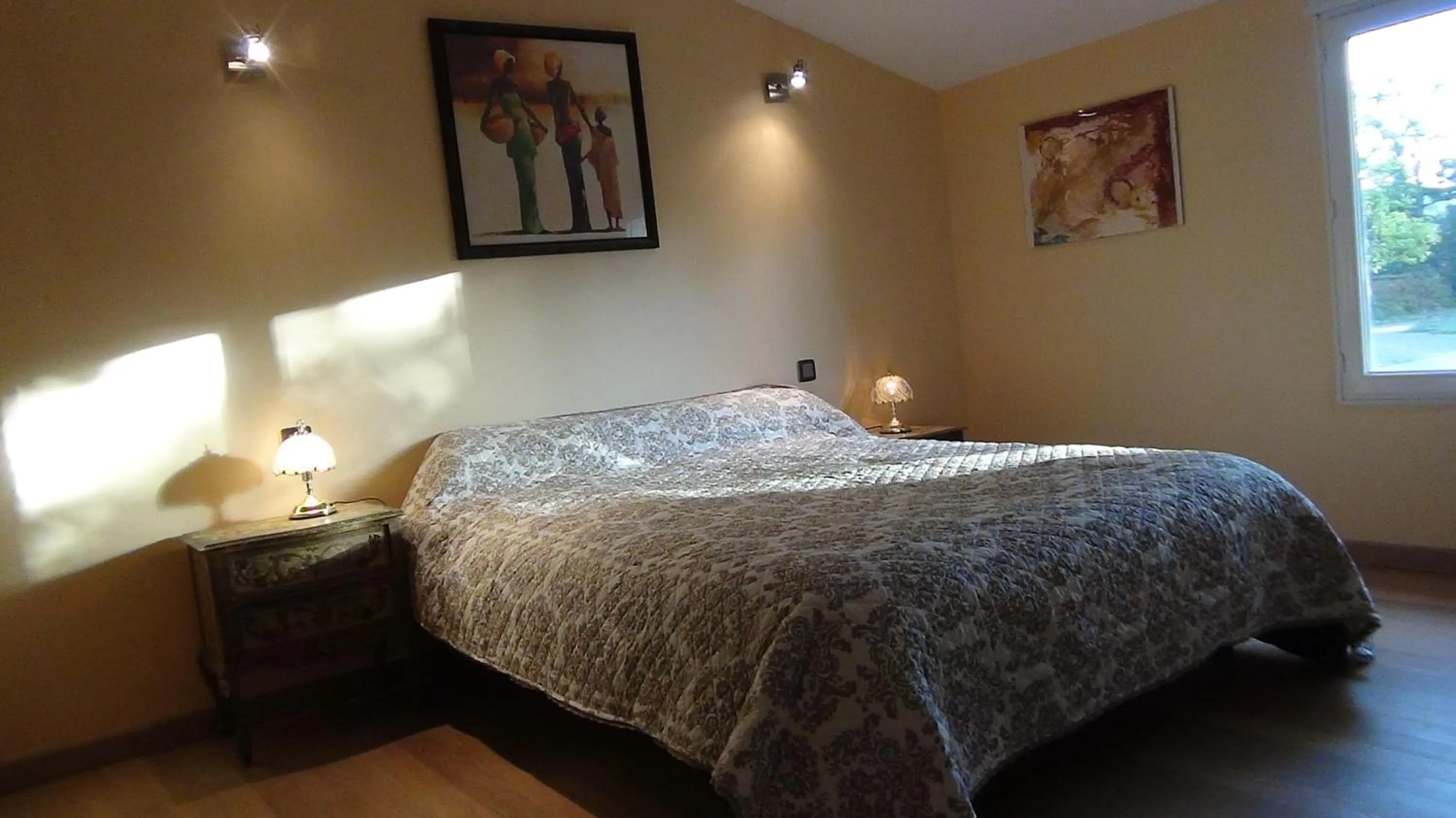 Photo of the whole room, Bed in Gîte et Chambre d'hôte de l'élevage du Lattay