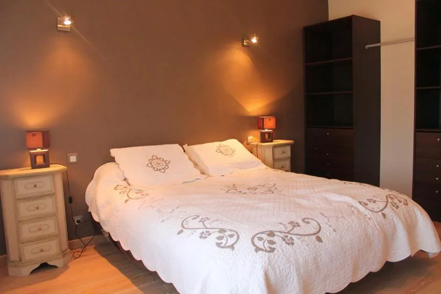 Bedroom, Bed in Gîte et Chambre d'hôte de l'élevage du Lattay