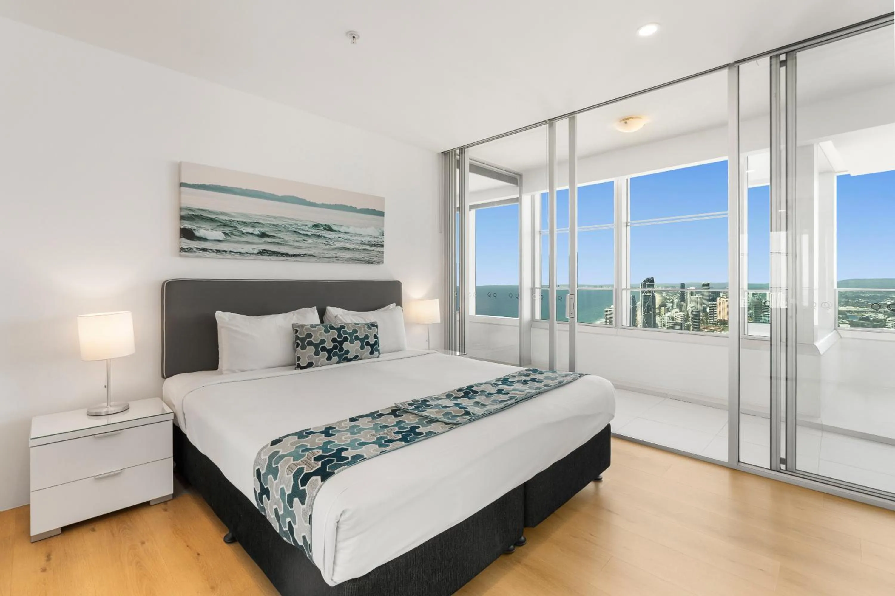 Bed in Q1 Resort & Spa - Official