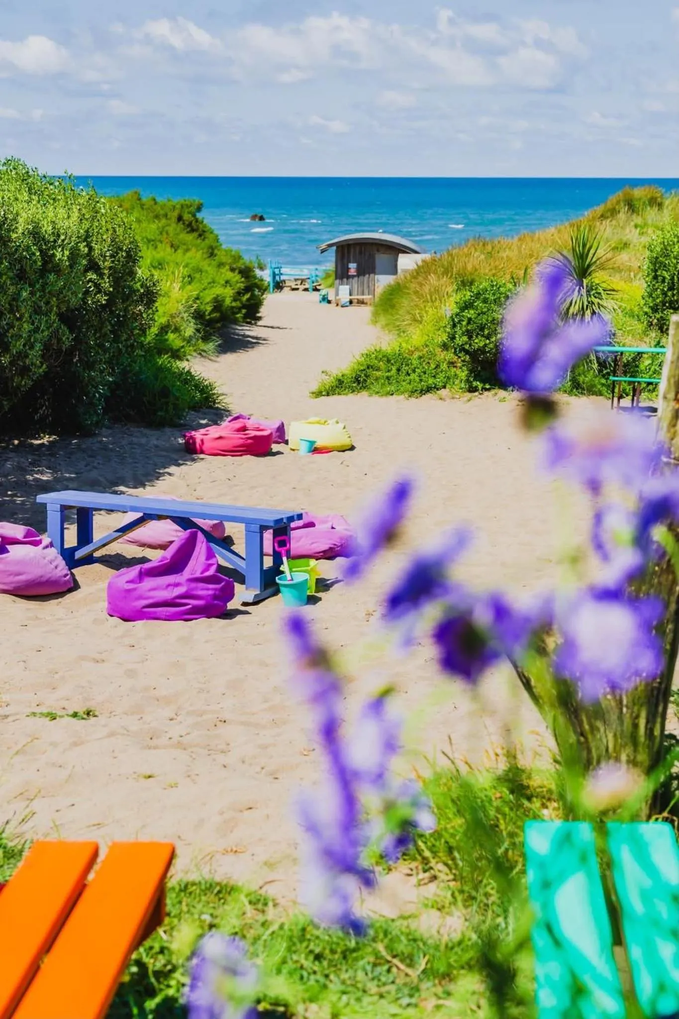 Garden in Beach House B&B