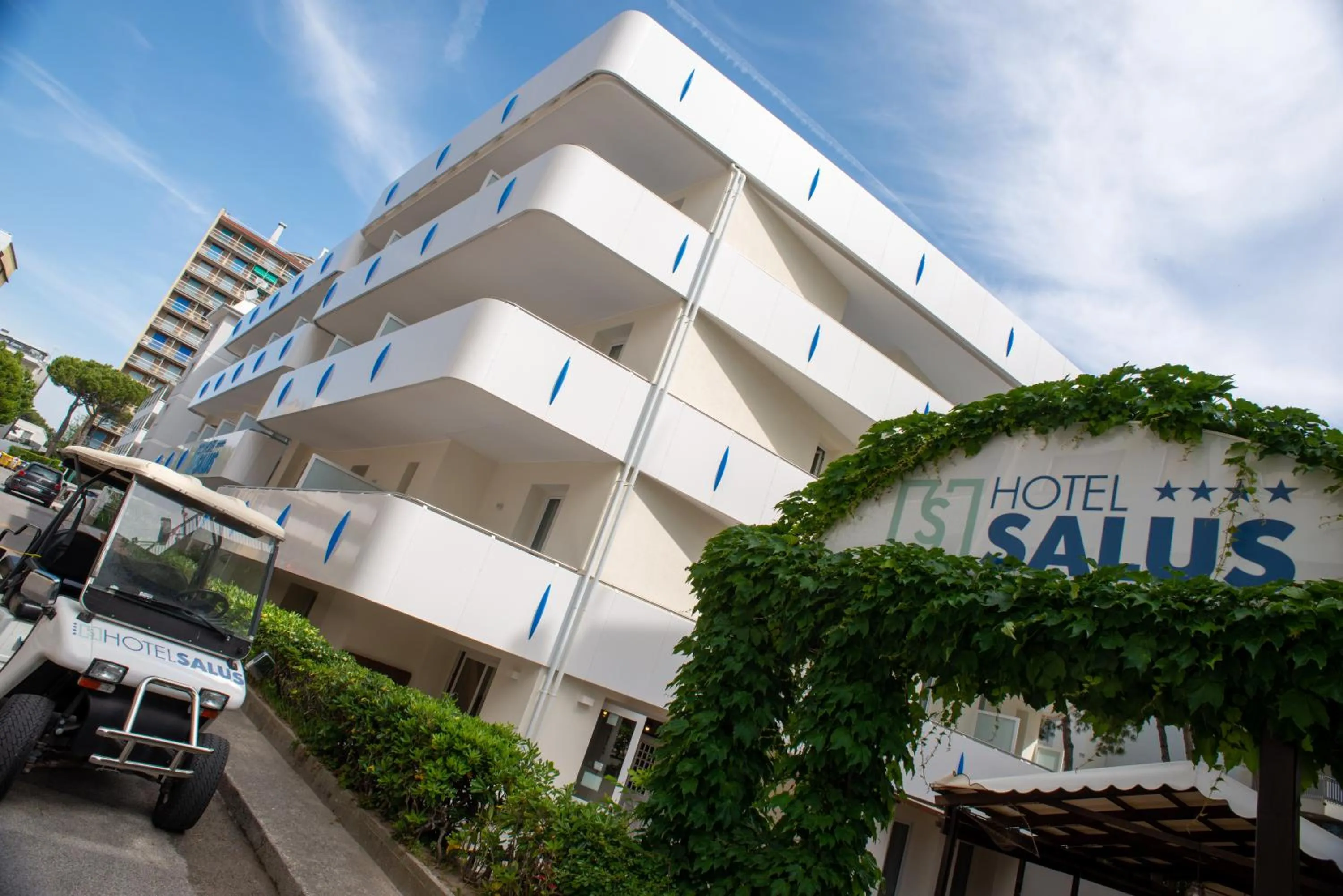 Property building in Hotel Salus