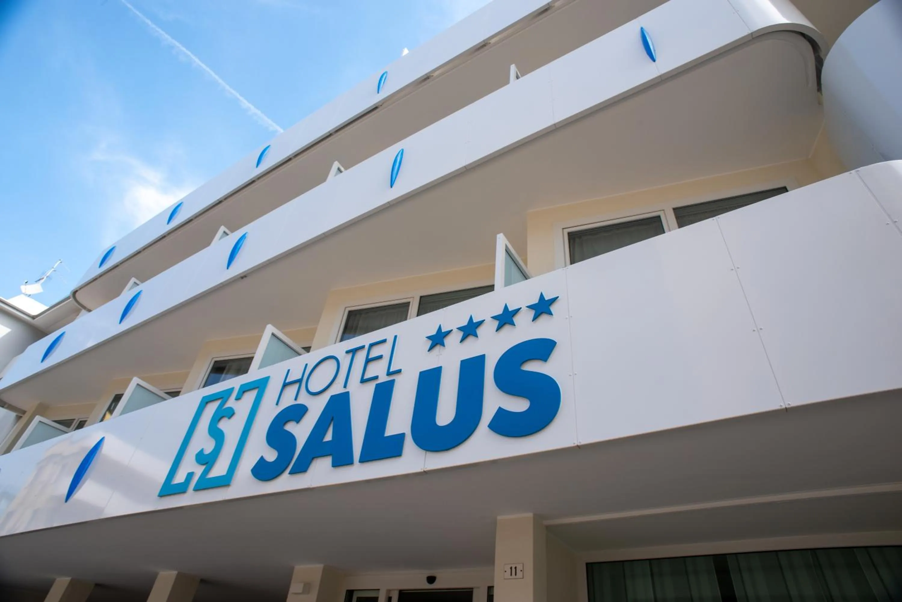 Property building in Hotel Salus