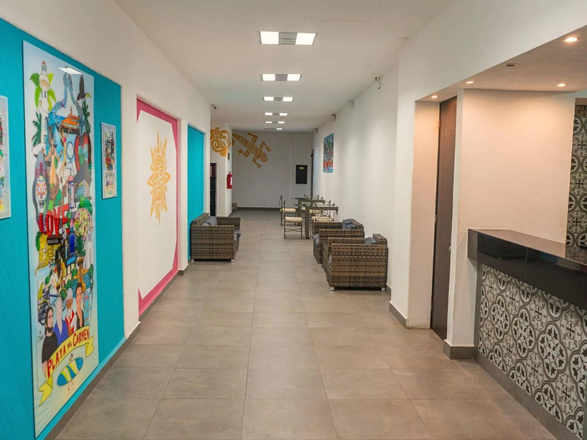 Property building in Hotel MX portal maya