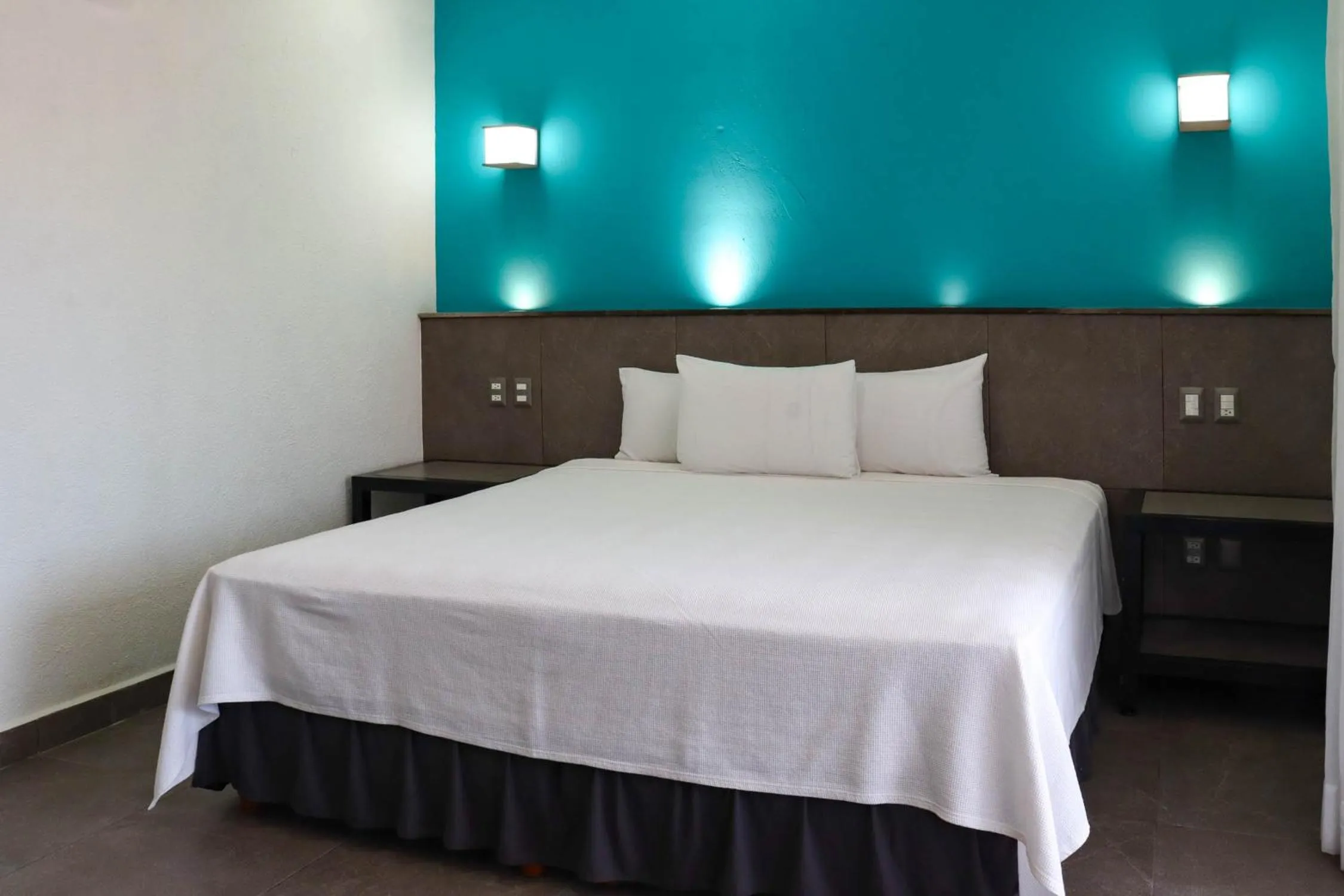 Bedroom, Bed in Hotel MX portal maya